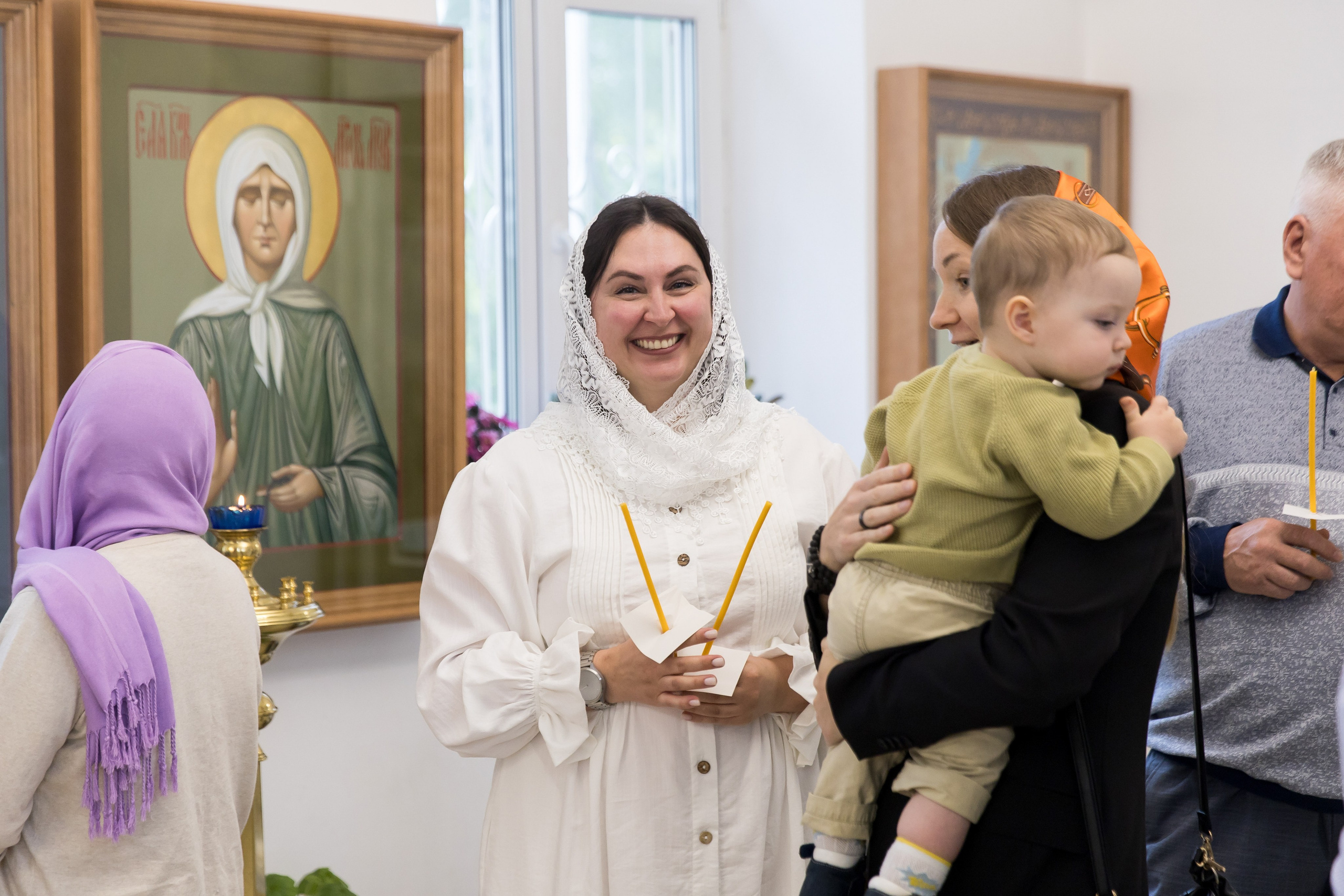 Крещение. Снимаю съемки