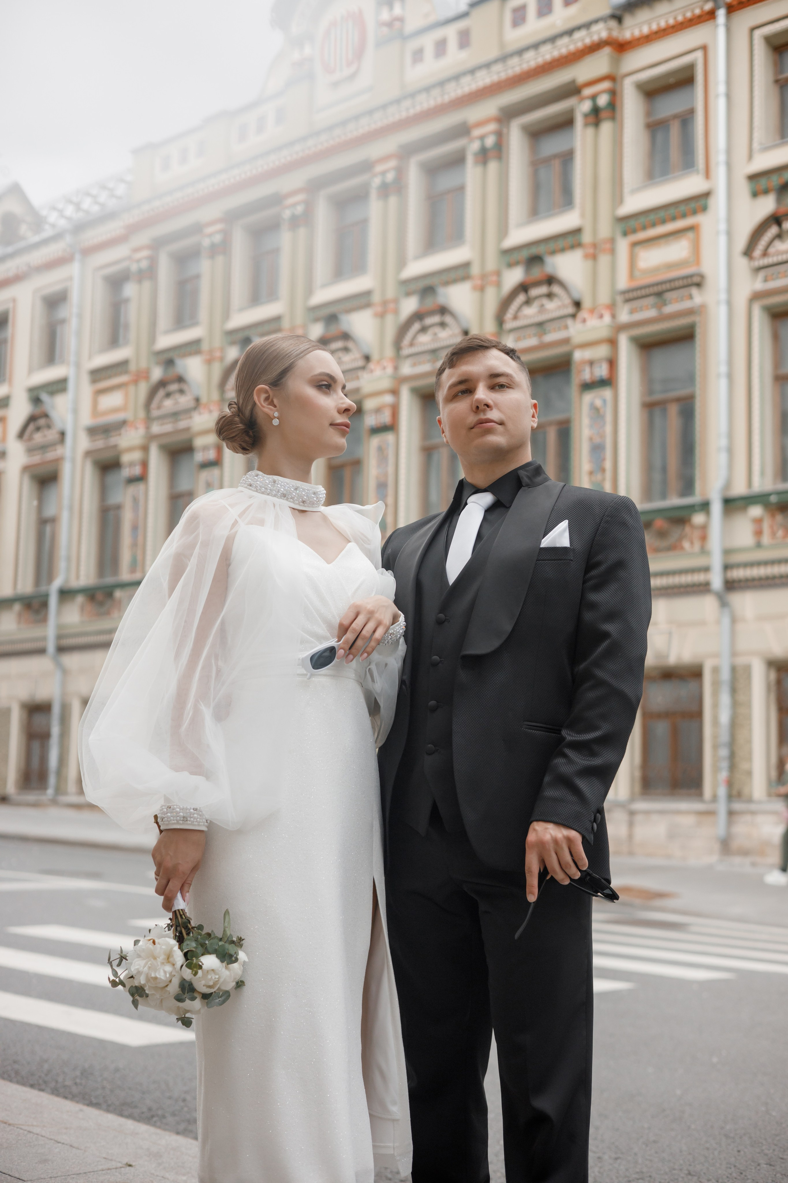 Анна и Сергей, Особняк Муравьевых-Апостолов, прогулка по ВДНХ, ресторан «Домик в саду». Свадебный и репортажный фотограф (Москва, Королев и другие)