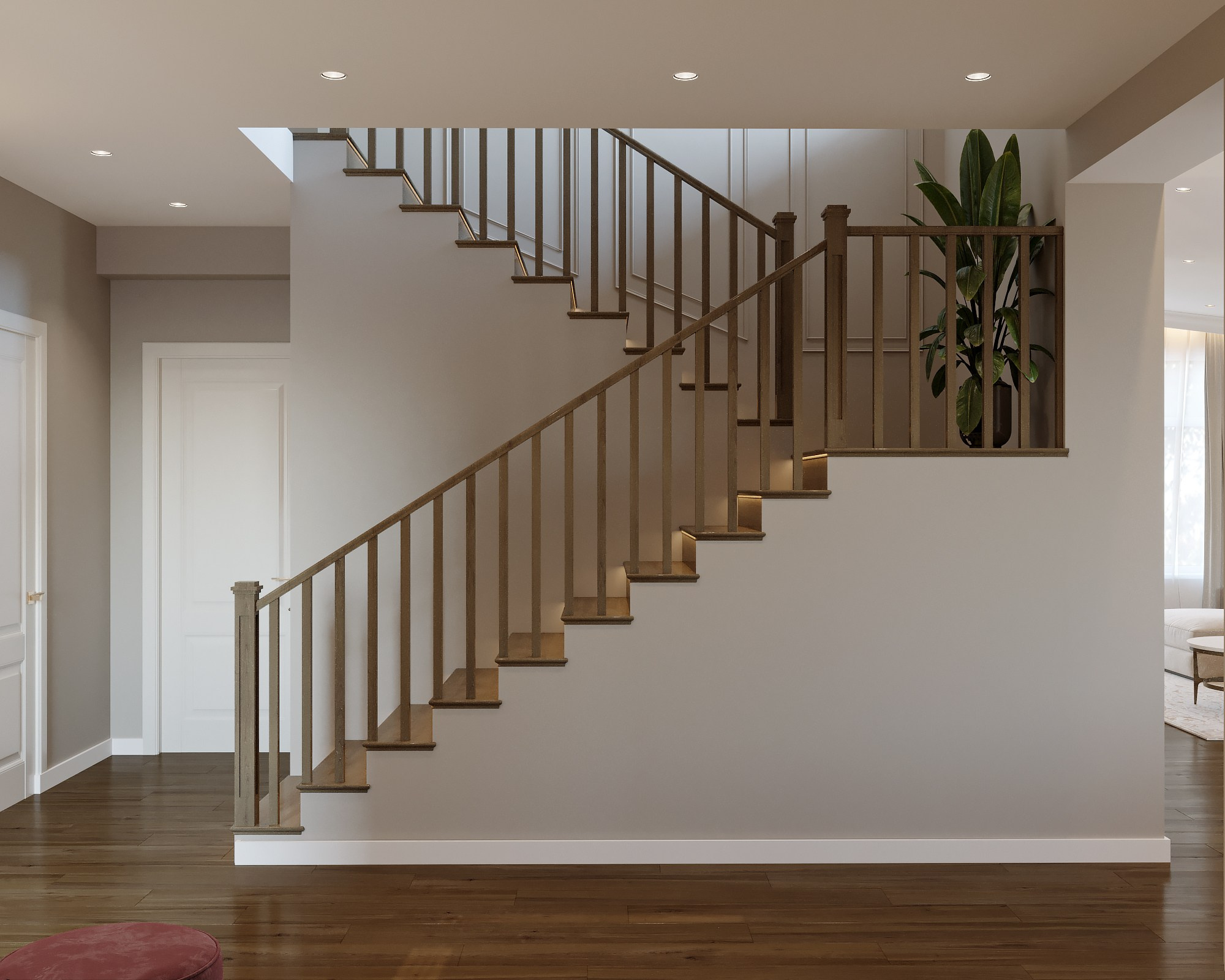 Дизайн-проект дома, пос. Прибрежный. Дизайнер интерьера в Дубне, Москве, Дмитрове