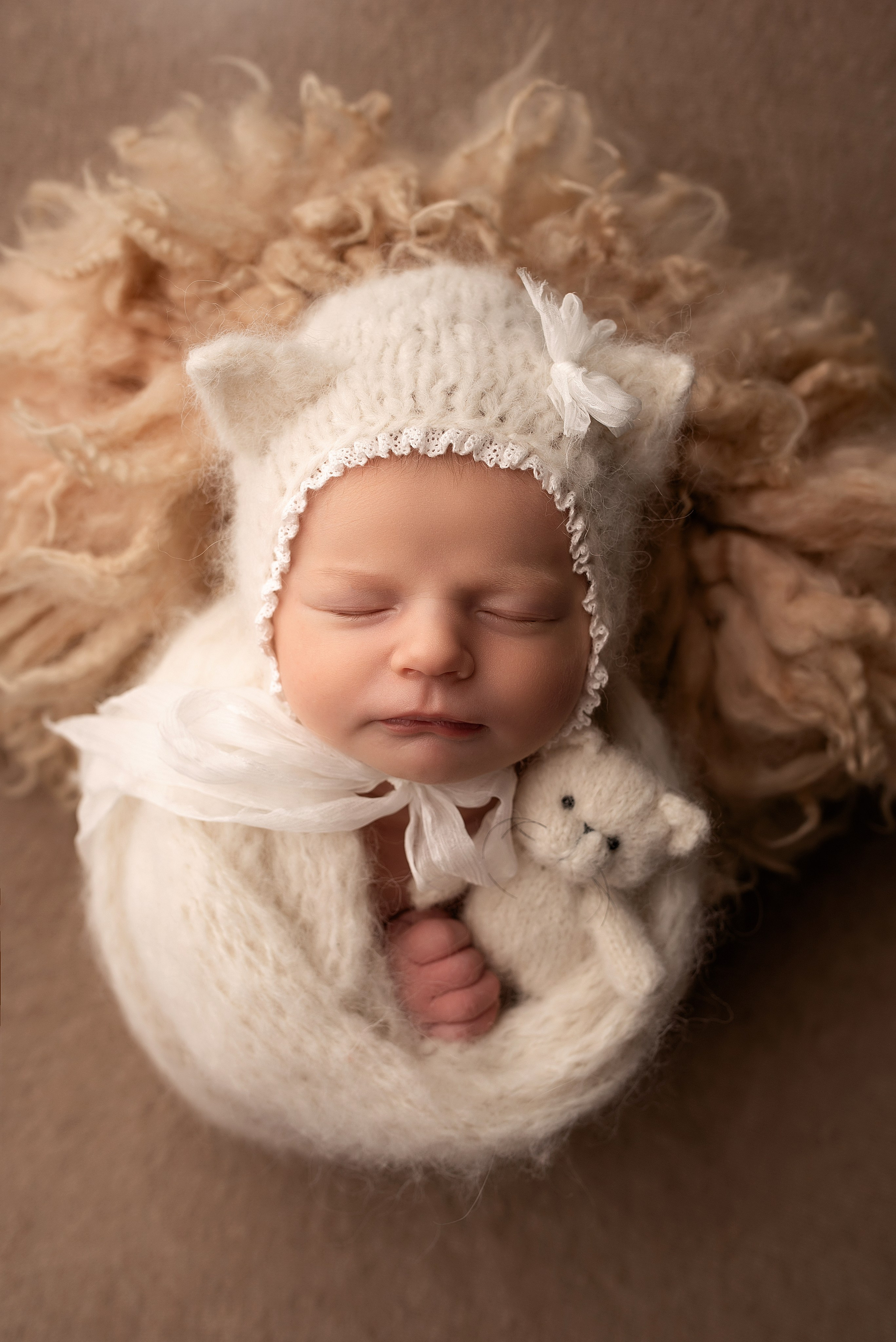 Новорождённые девочки. Детский фотограф новорождённых в Минске Боровик Екатерина