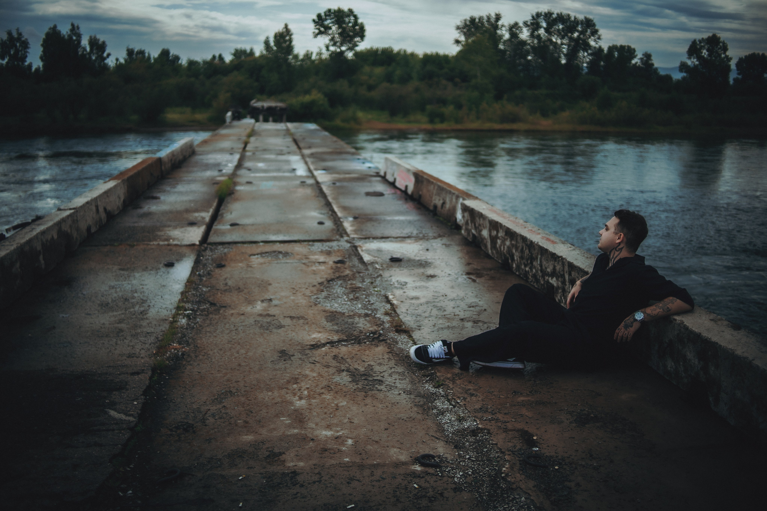 Никита. Заброшенный мост. Фотограф Регина Крикунова г. Красноярск