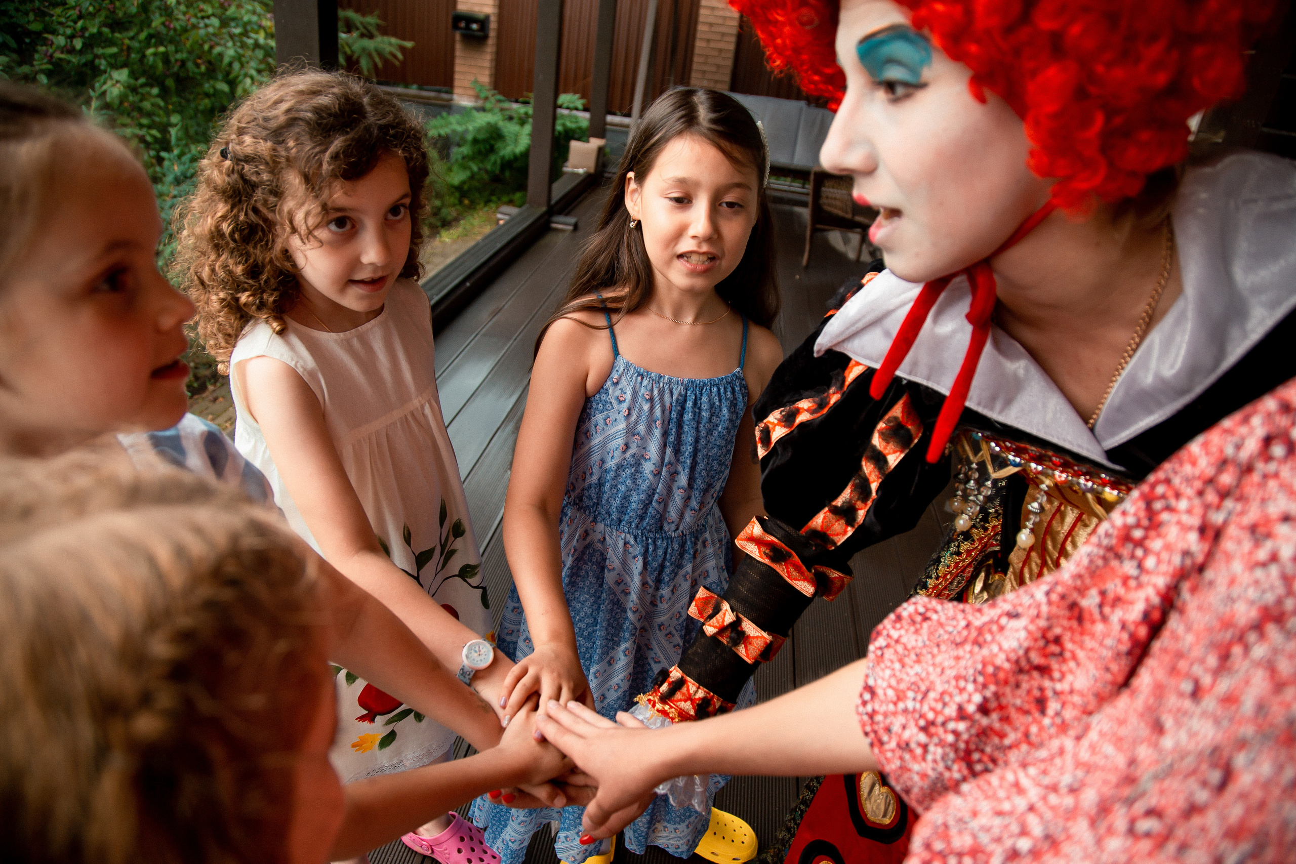 В гостях у красной королевы. Свадебный Семейный Репортажный фотограф в Москве