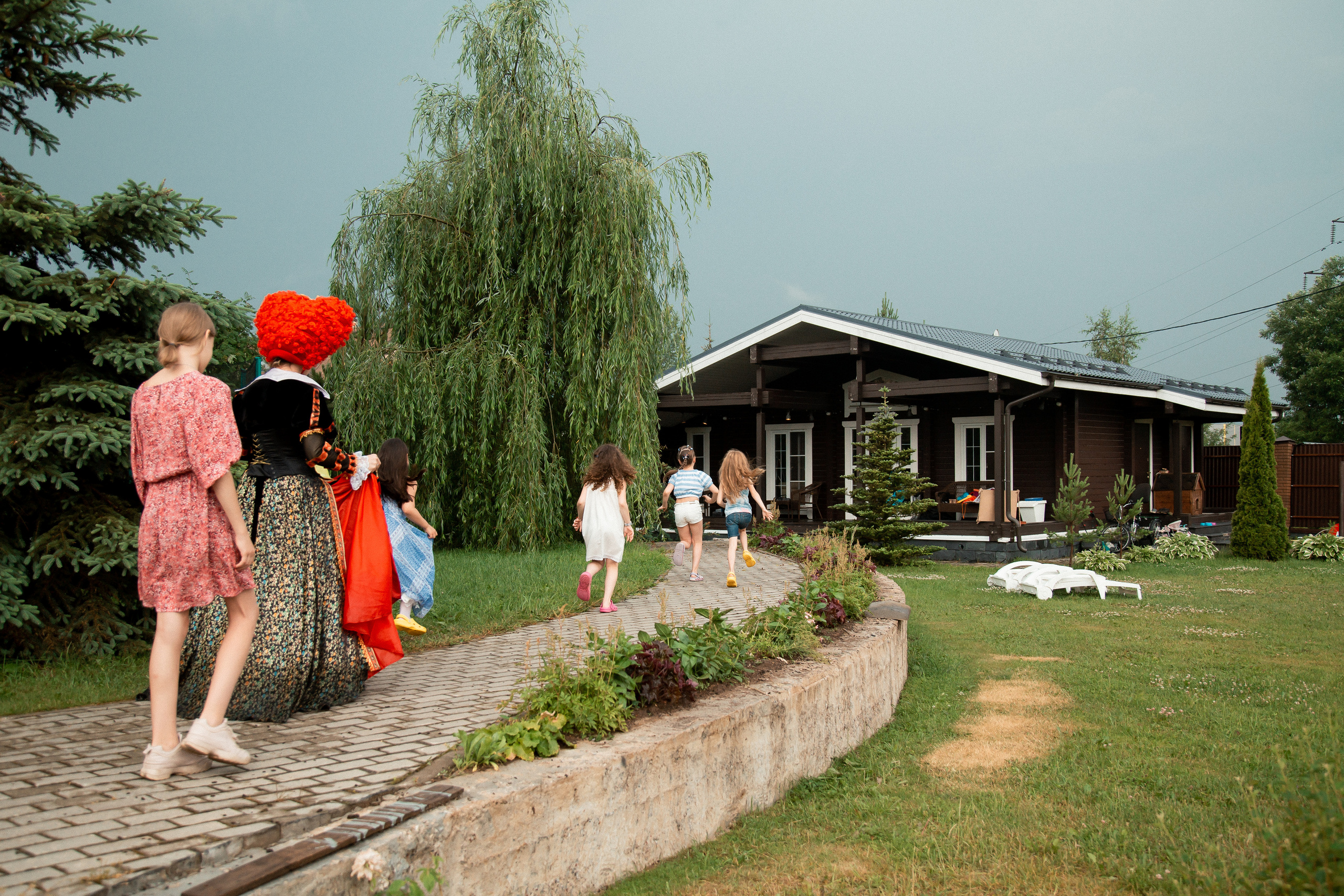 В гостях у красной королевы. Свадебный Семейный Репортажный фотограф в Москве