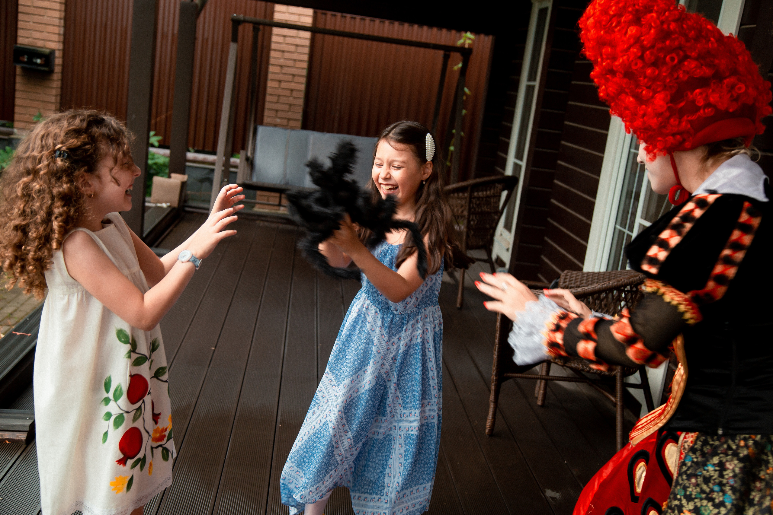 В гостях у красной королевы. Свадебный Семейный Репортажный фотограф в Москве