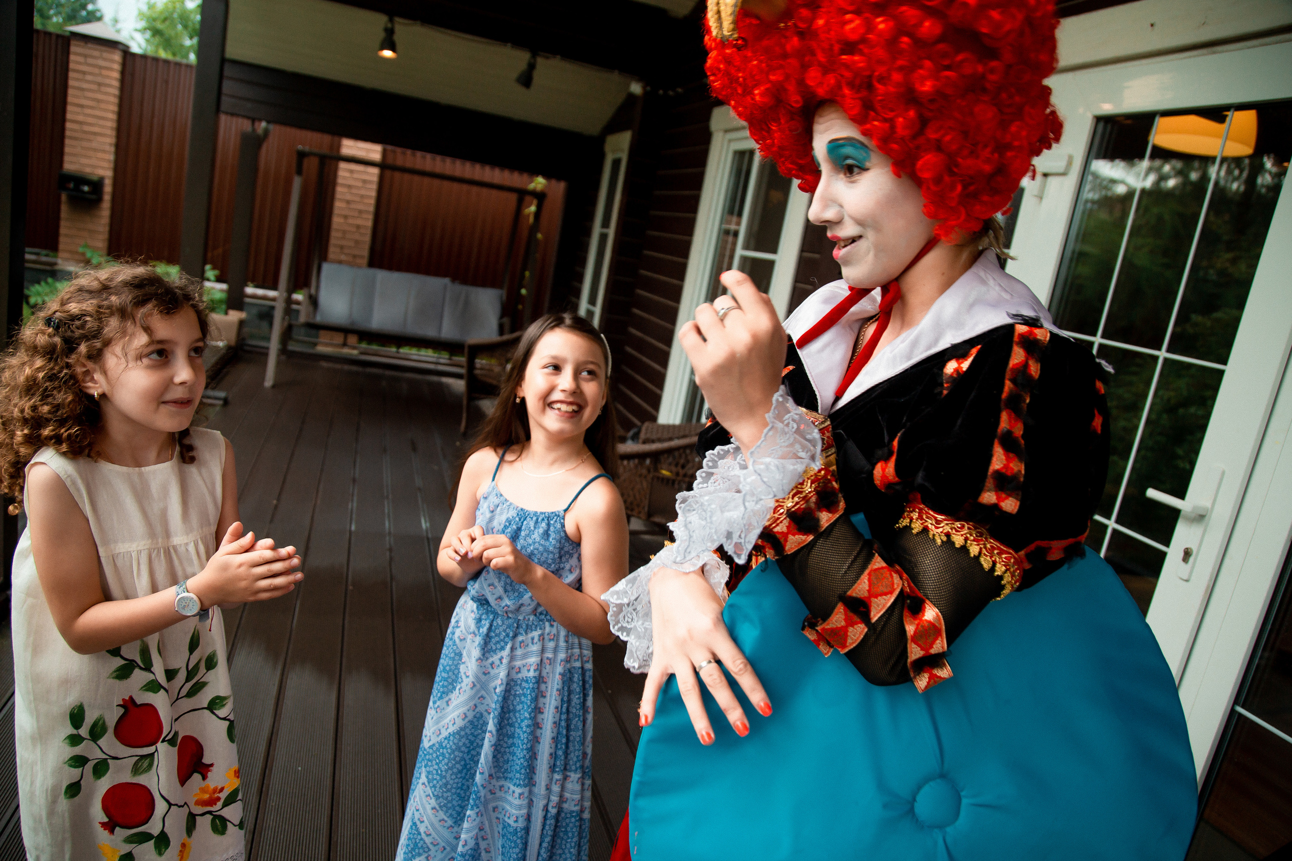 В гостях у красной королевы. Свадебный Семейный Репортажный фотограф в Москве