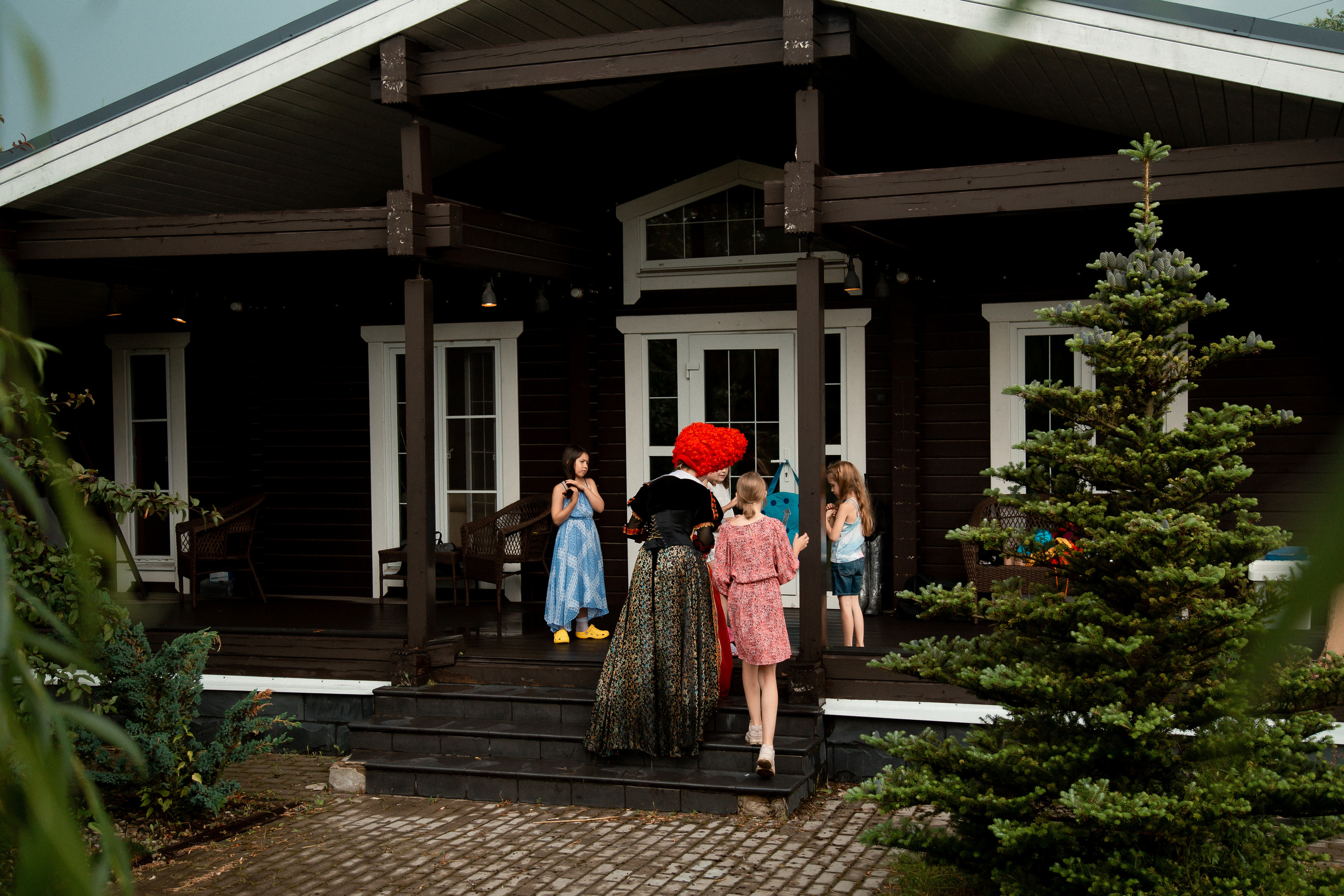 В гостях у красной королевы. Свадебный Семейный Репортажный фотограф в Москве