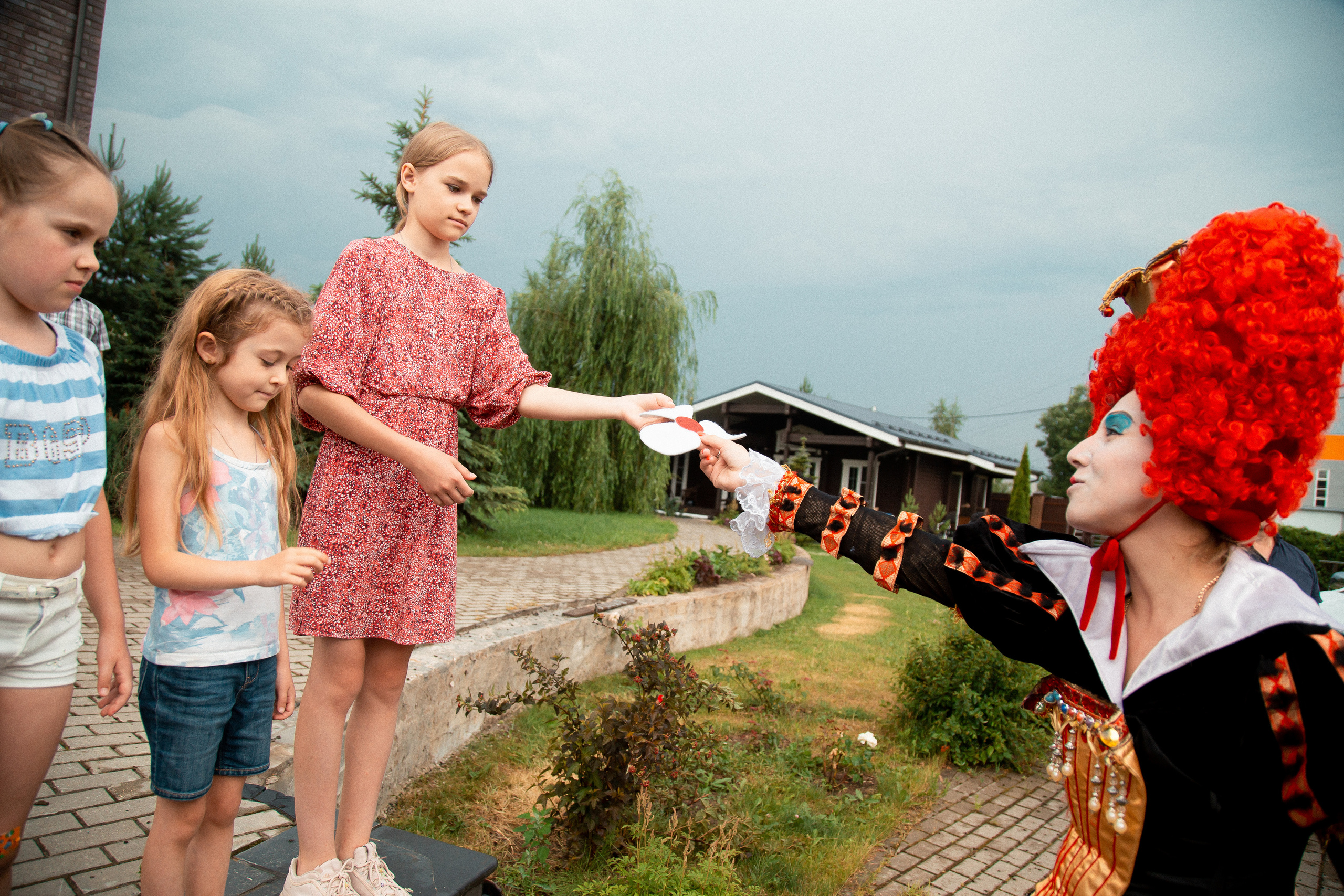 В гостях у красной королевы. Свадебный Семейный Репортажный фотограф в Москве