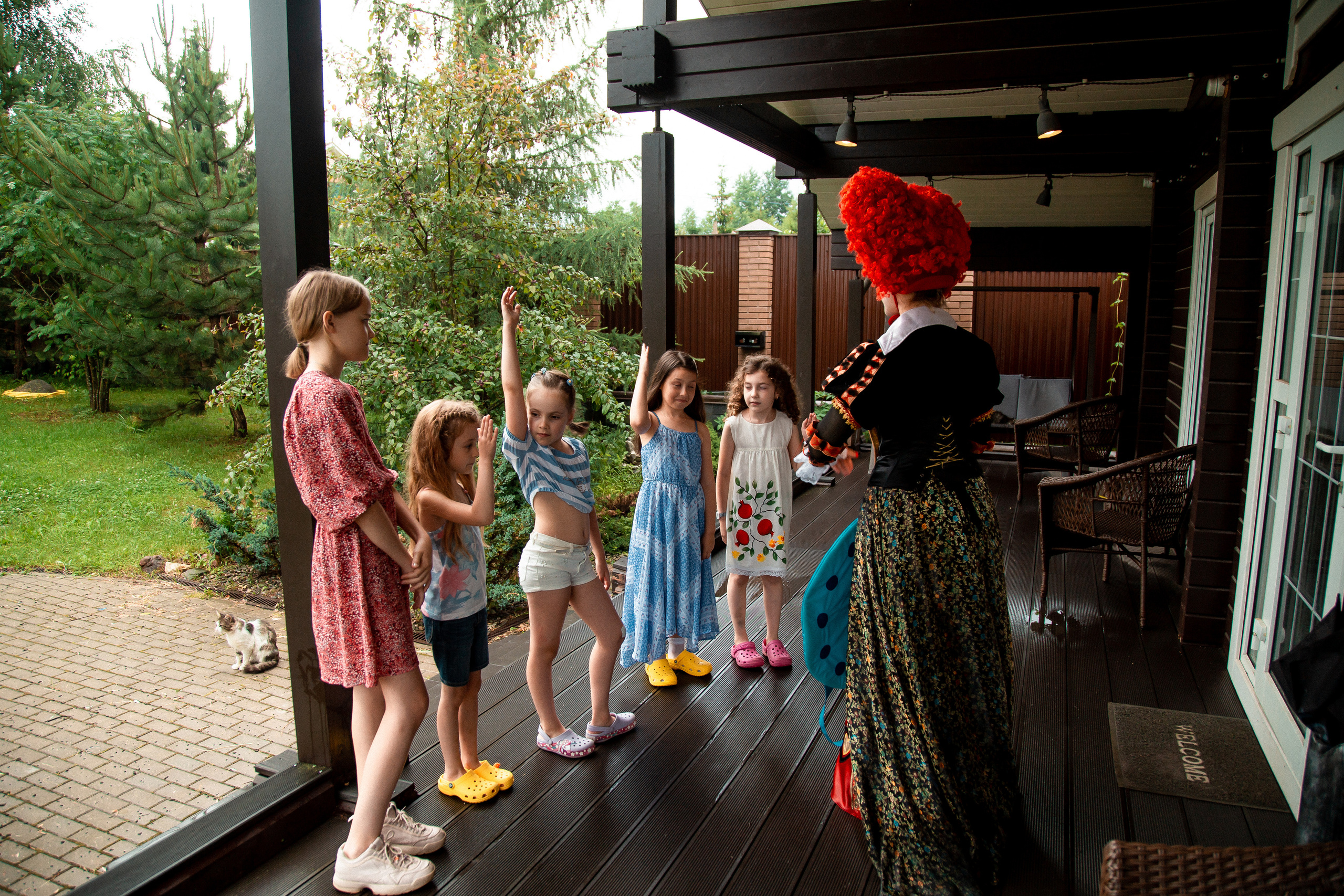 В гостях у красной королевы. Свадебный Семейный Репортажный фотограф в Москве