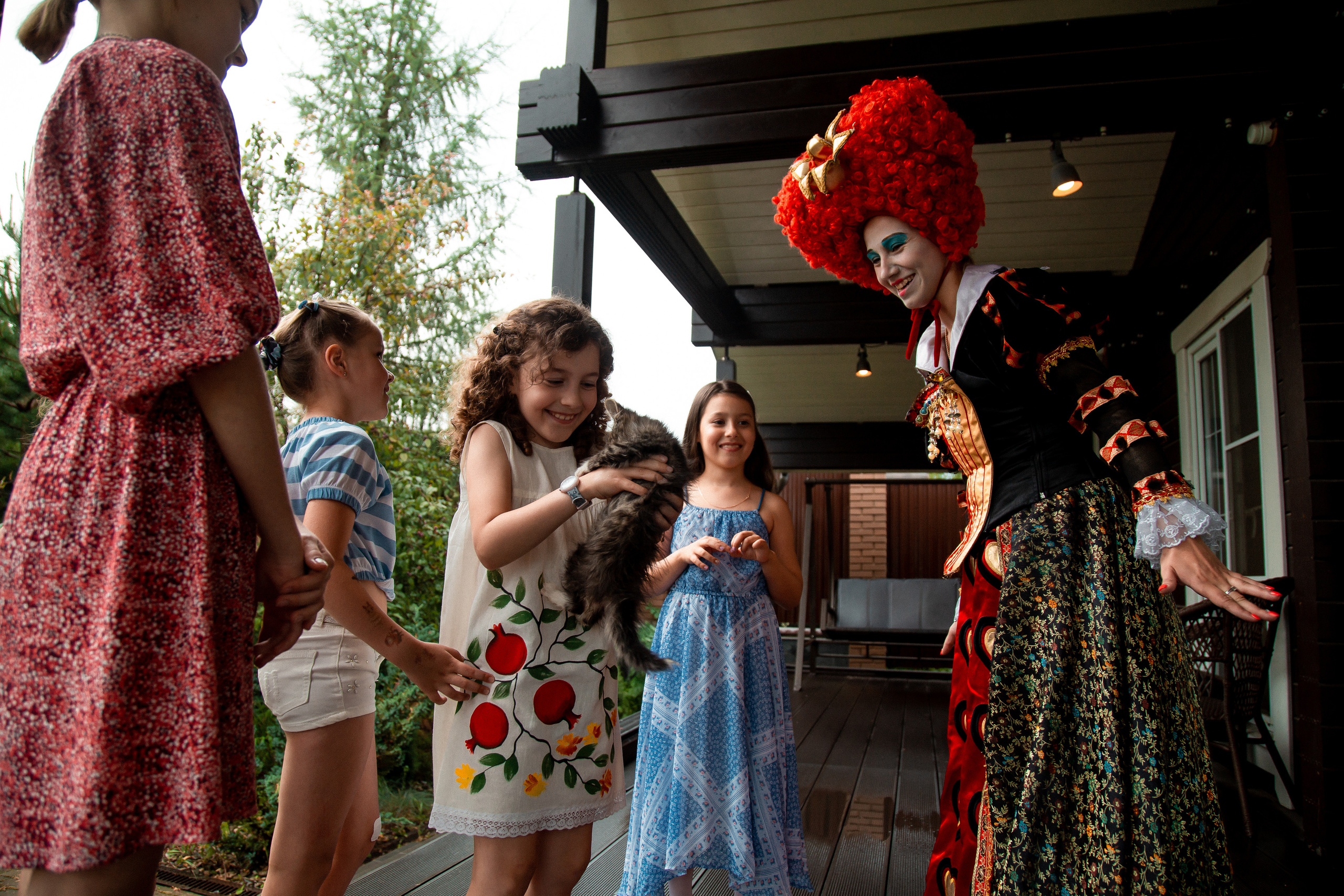 В гостях у красной королевы. Свадебный Семейный Репортажный фотограф в Москве