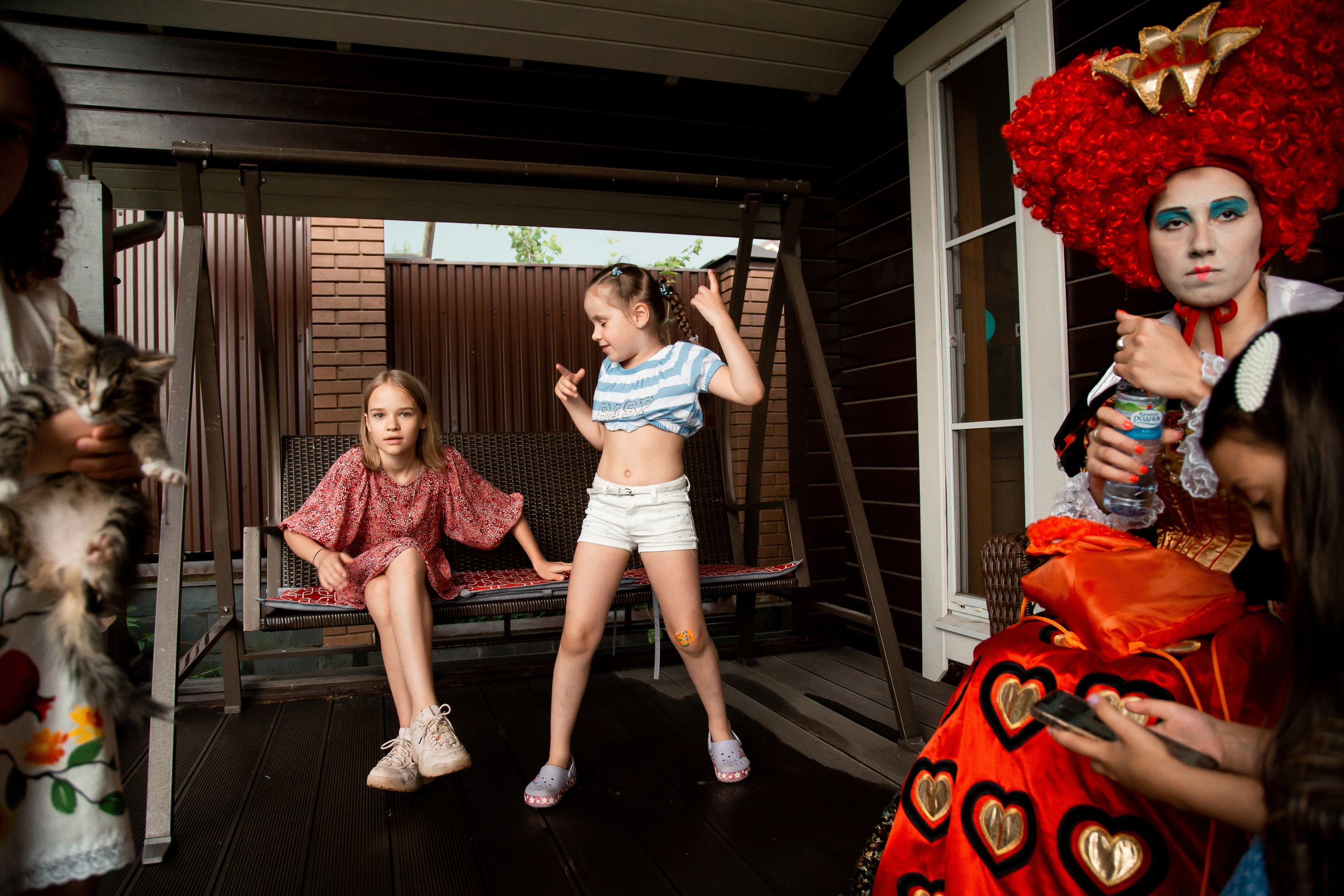 В гостях у красной королевы. Свадебный Семейный Репортажный фотограф в Москве