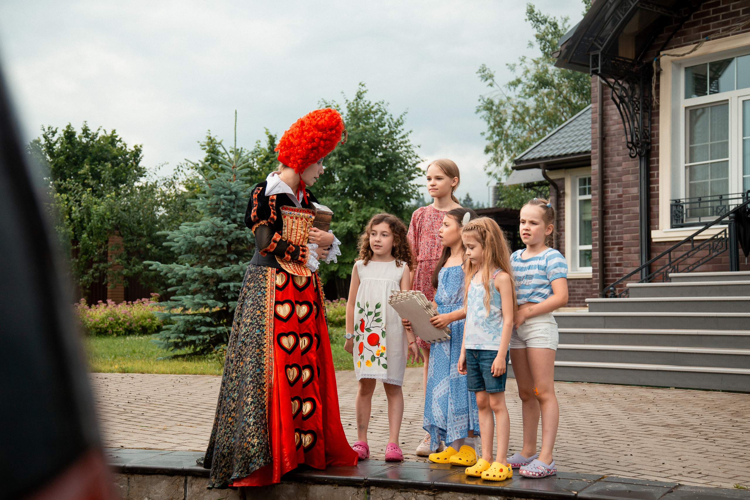 В гостях у красной королевы. Свадебный Семейный Репортажный фотограф в Москве