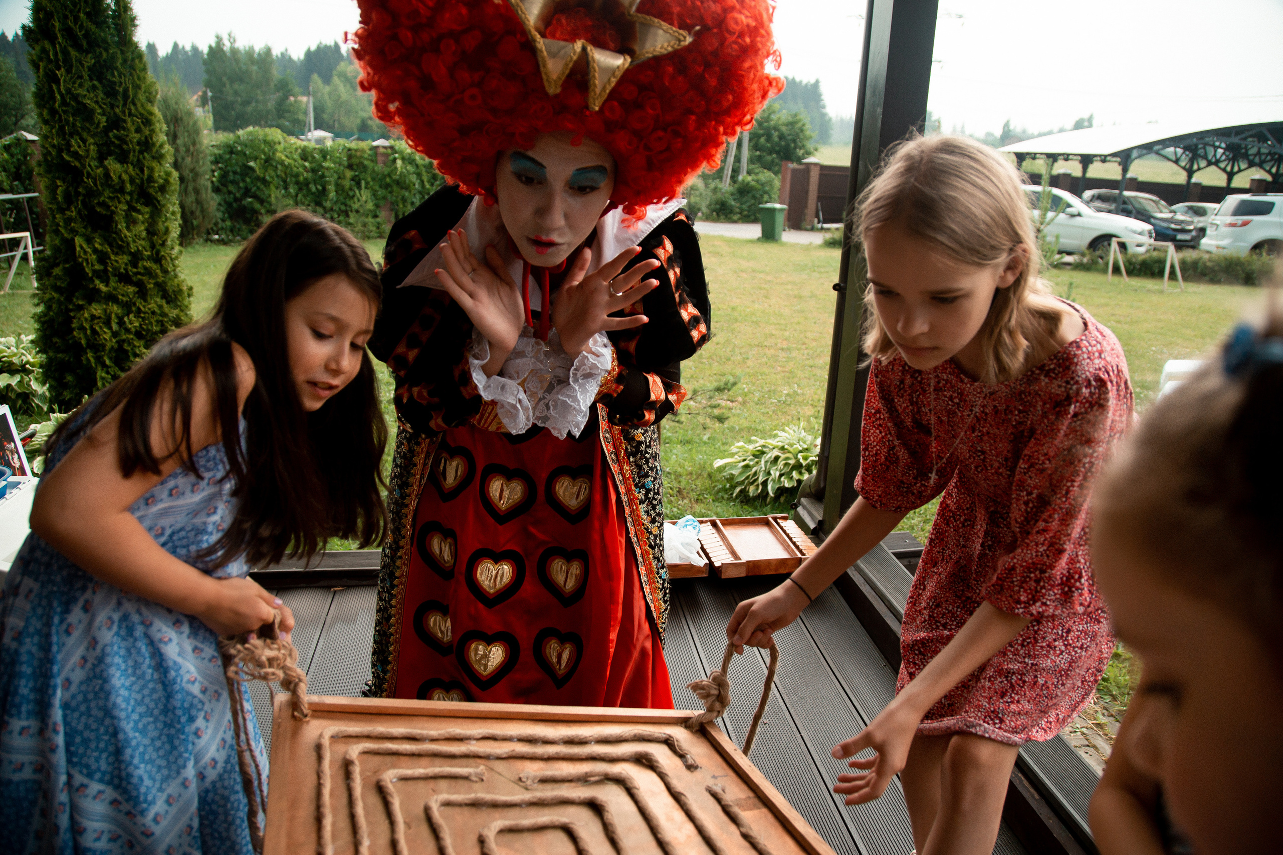 В гостях у красной королевы. Свадебный Семейный Репортажный фотограф в Москве