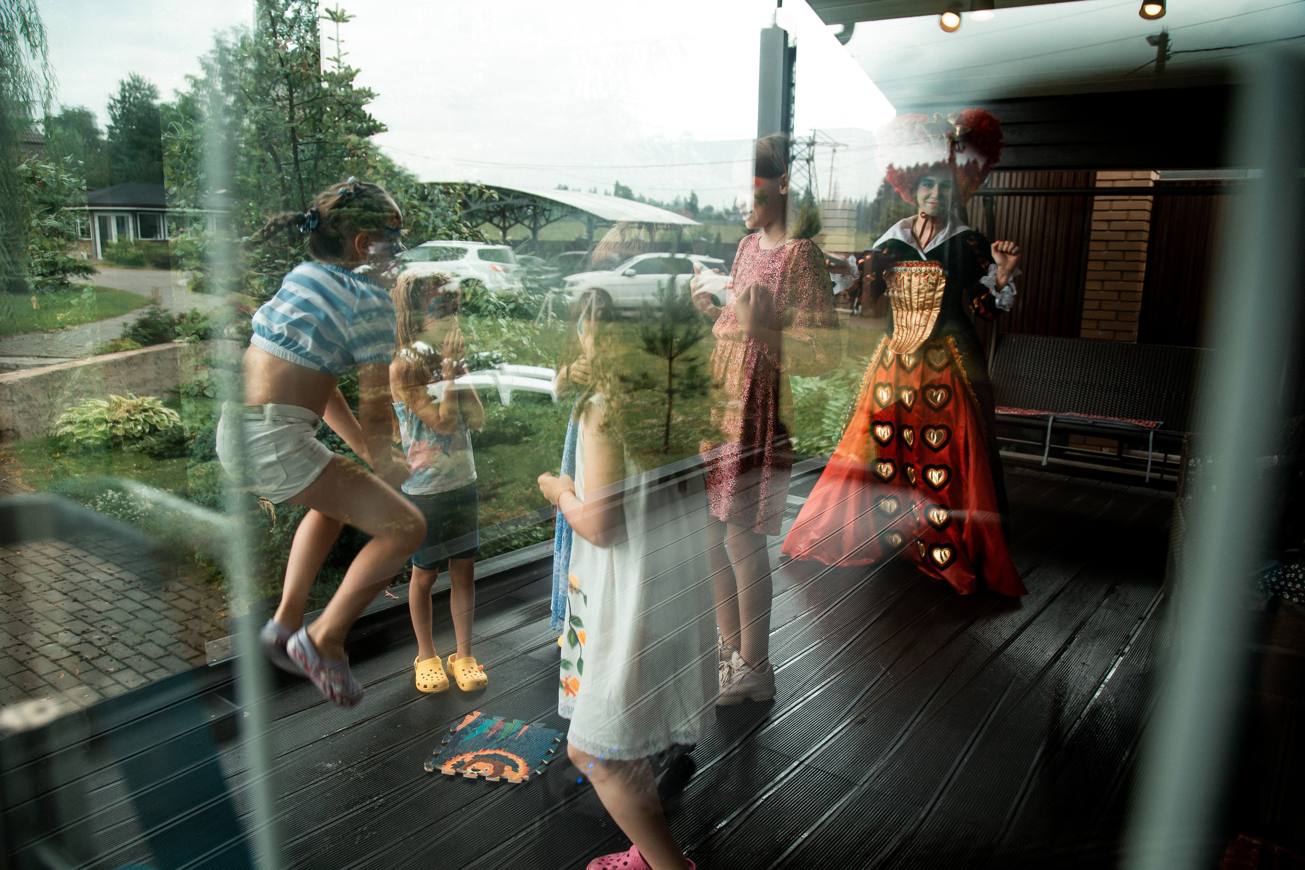 В гостях у красной королевы. Свадебный Семейный Репортажный фотограф в Москве