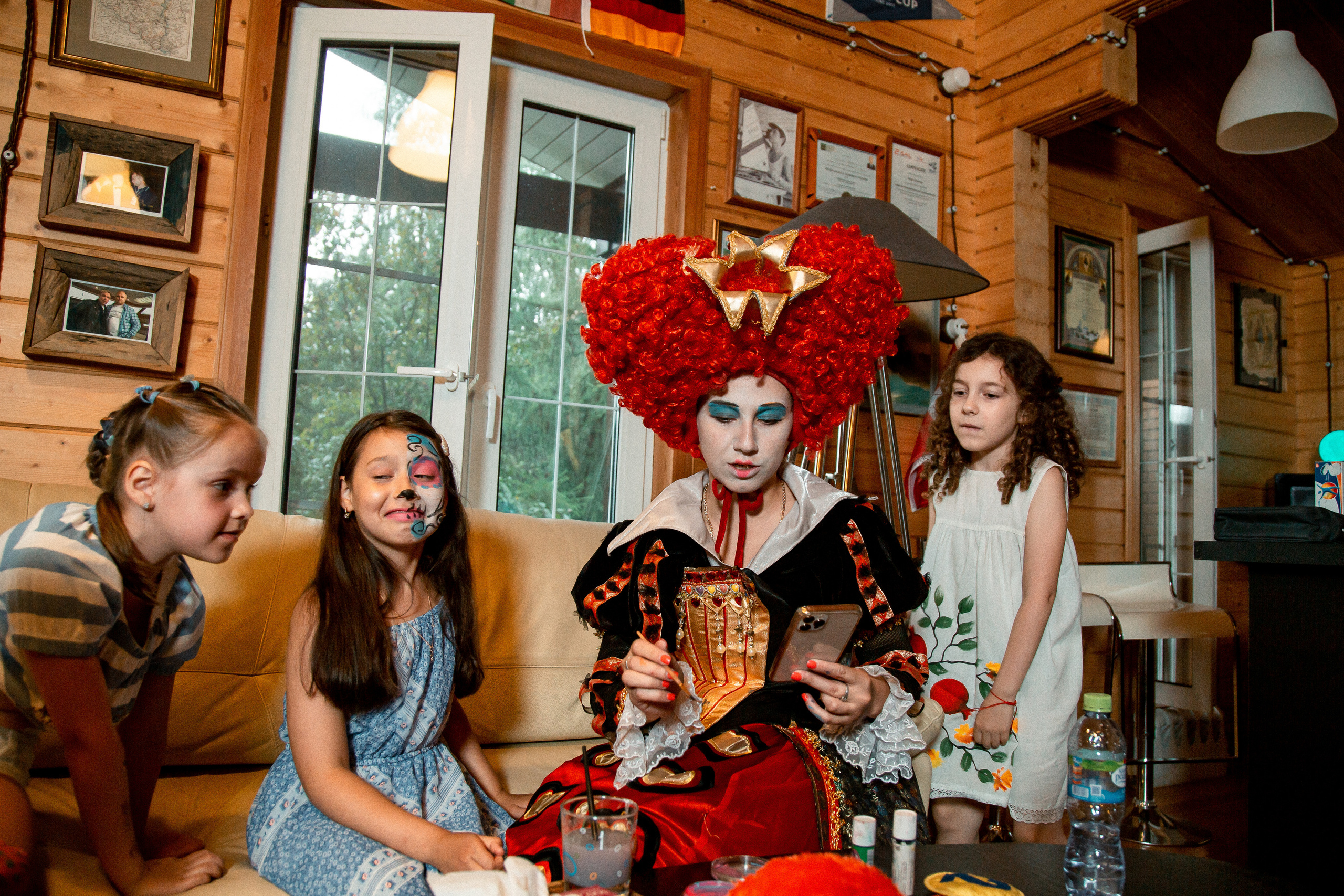 В гостях у красной королевы. Свадебный Семейный Репортажный фотограф в Москве