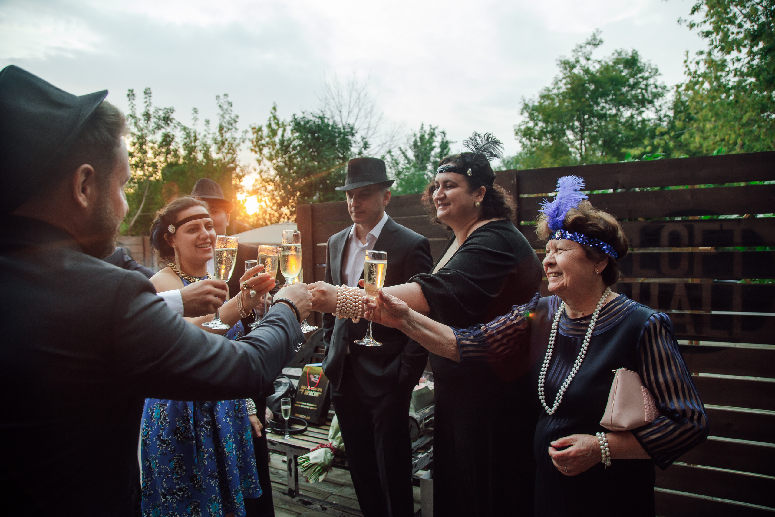 В стиле Гэтсби. Свадебный Семейный Репортажный фотограф в Москве