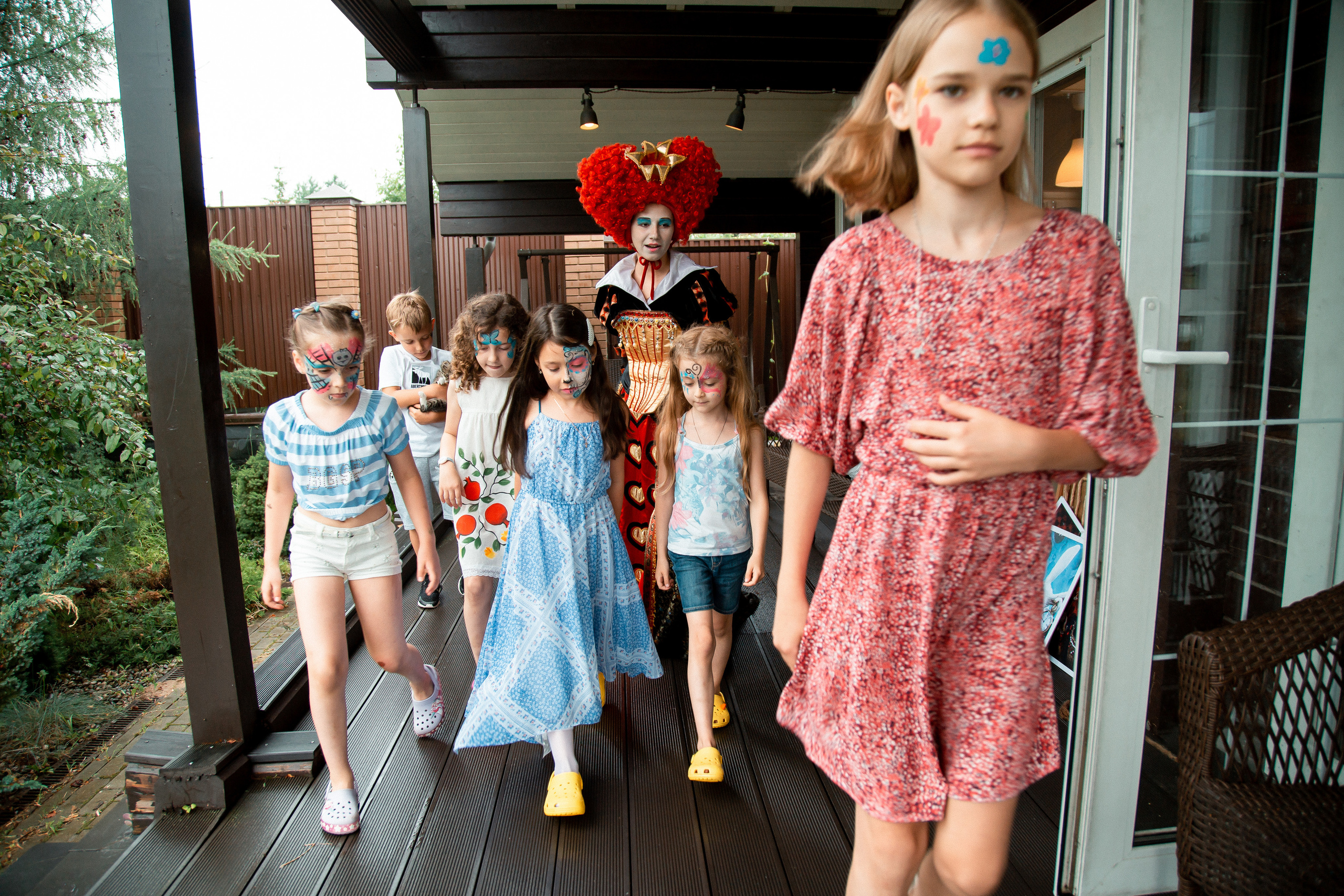 В гостях у красной королевы. Свадебный Семейный Репортажный фотограф в Москве