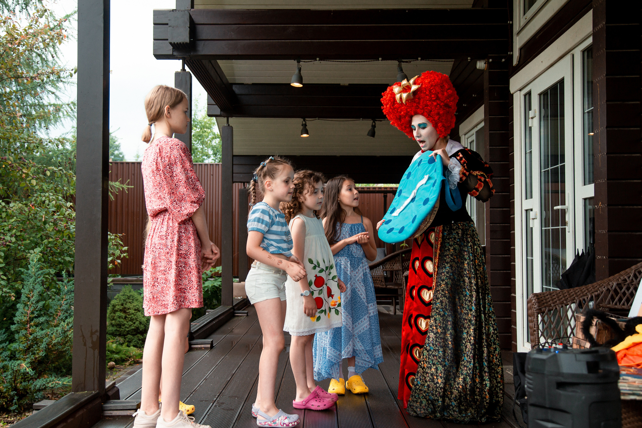 В гостях у красной королевы. Свадебный Семейный Репортажный фотограф в Москве