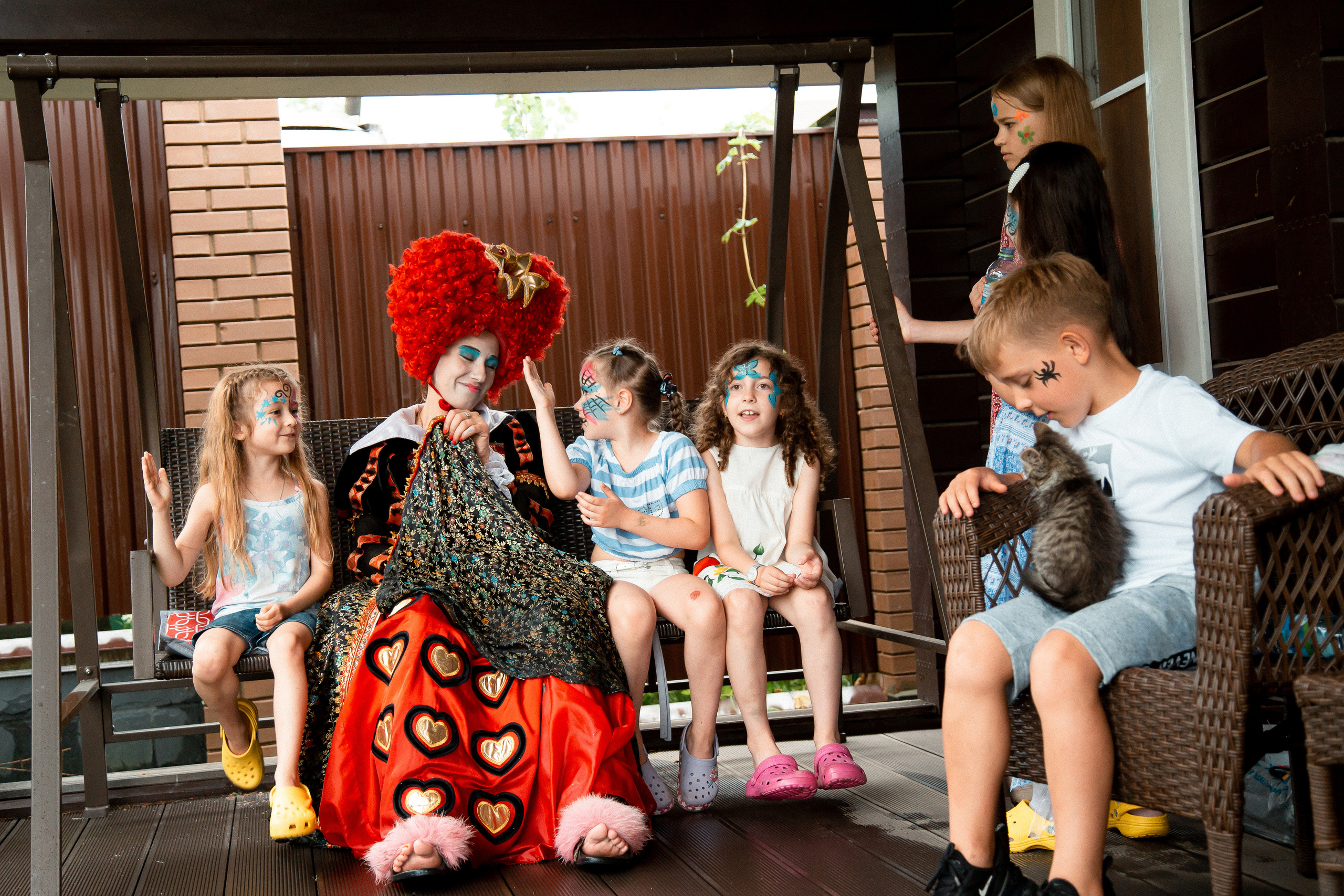 В гостях у красной королевы. Свадебный Семейный Репортажный фотограф в Москве