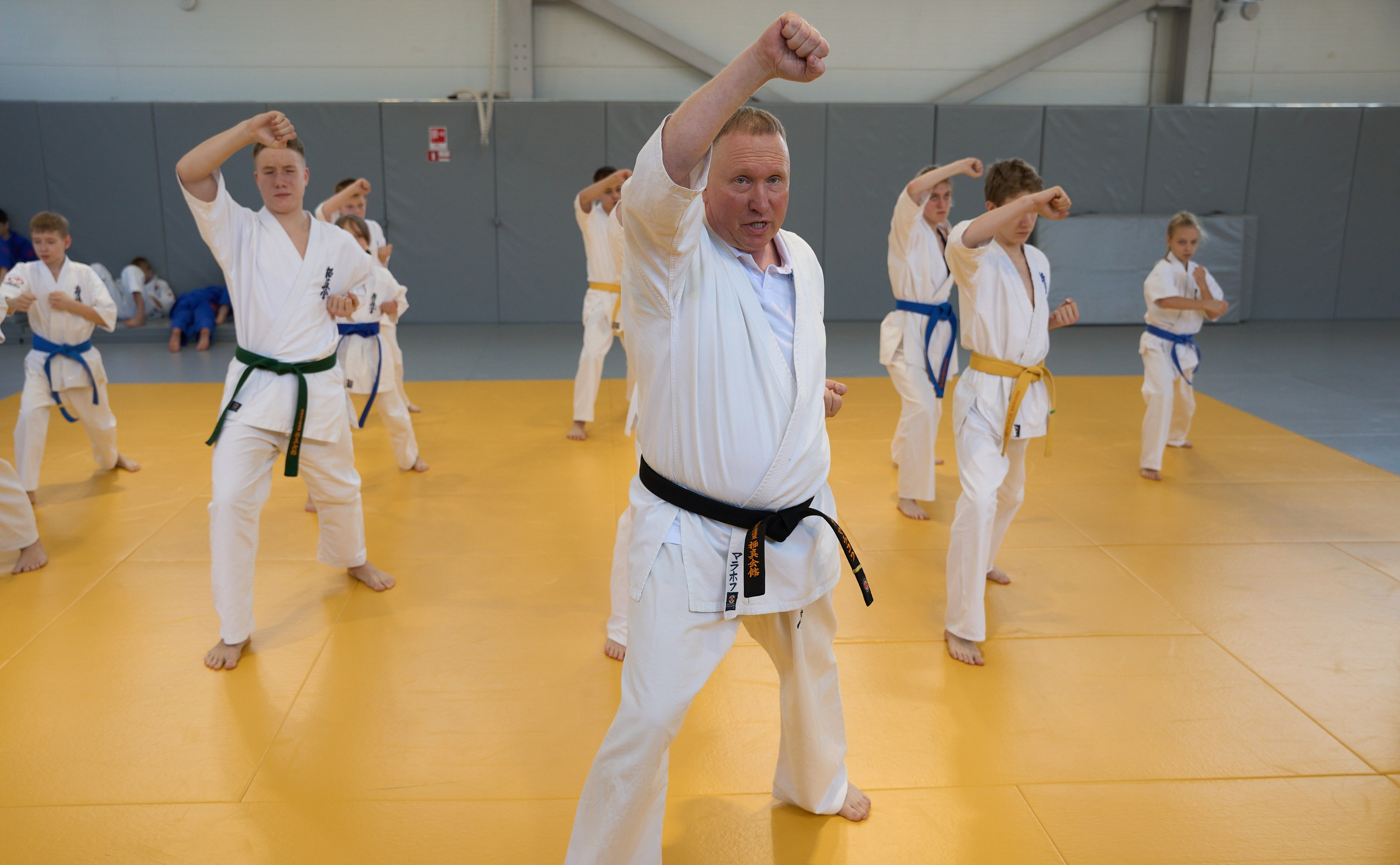 Открытие центров спортивных единоборств «Сокол» Красноярск/Дивногорск. Александр Сазонов Красноярск