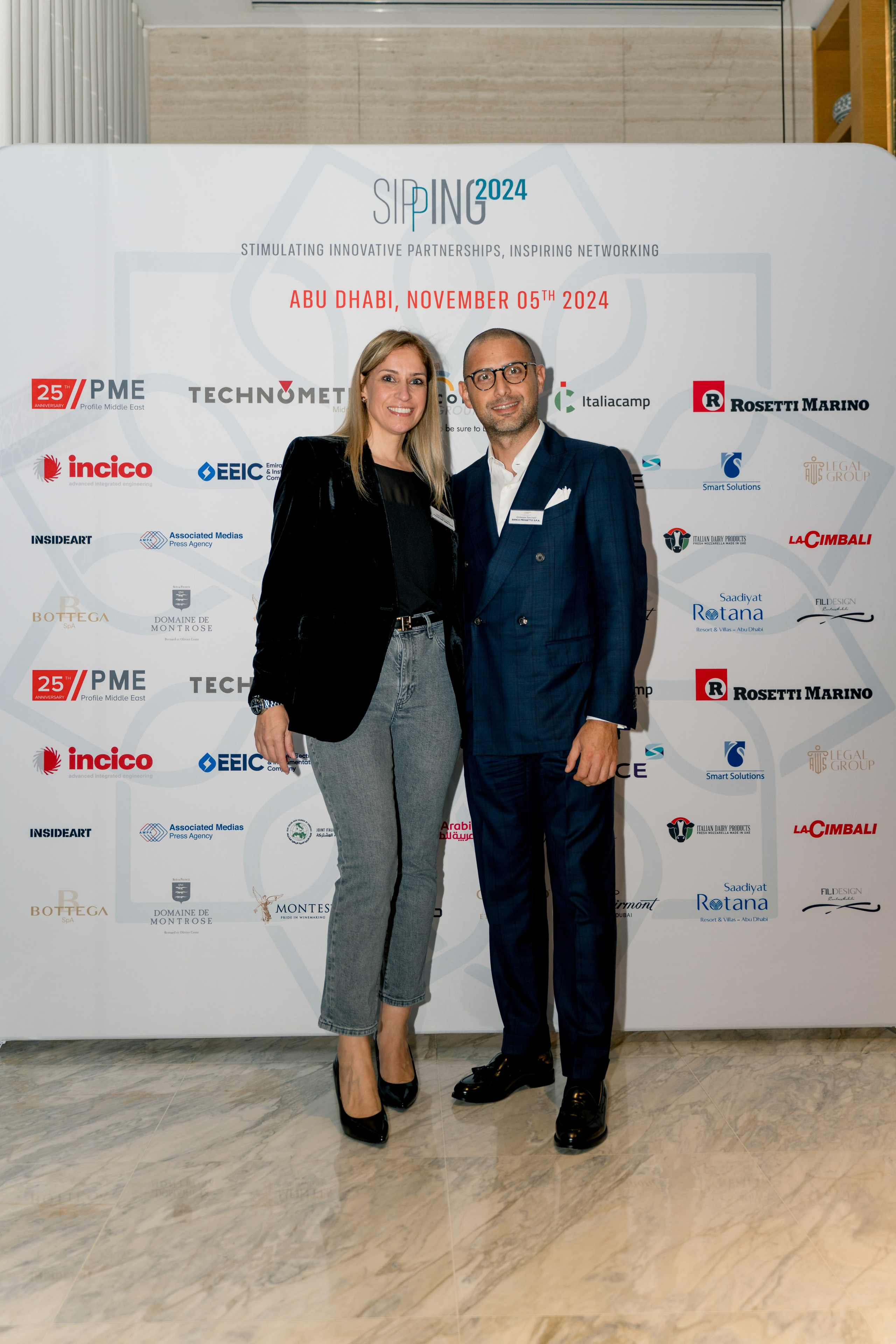 Sipping 2024 in Abu Dhabi