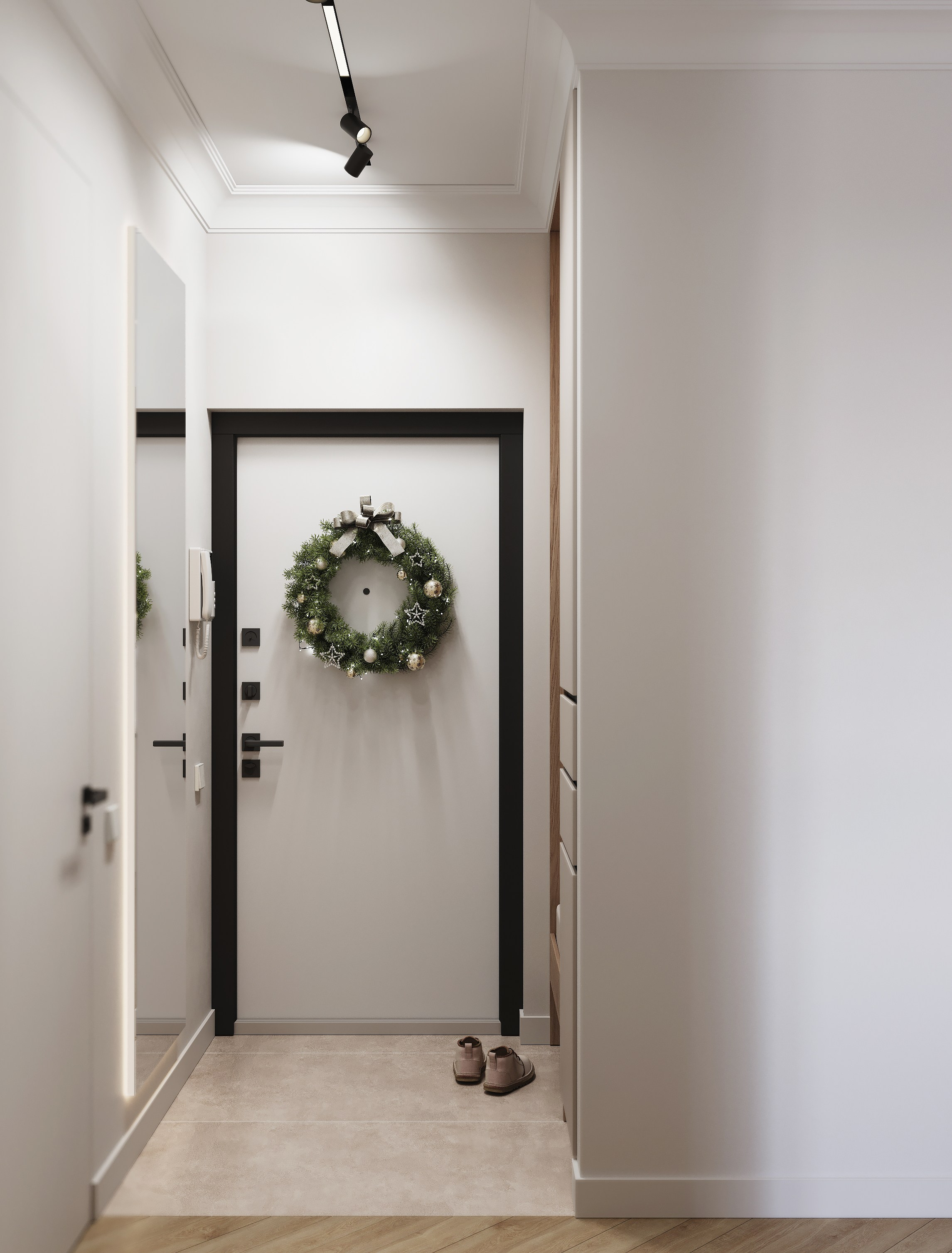 Датские кварталы 38 m². Заказать 3d визуализацию интерьеров — Дарья Веденёва