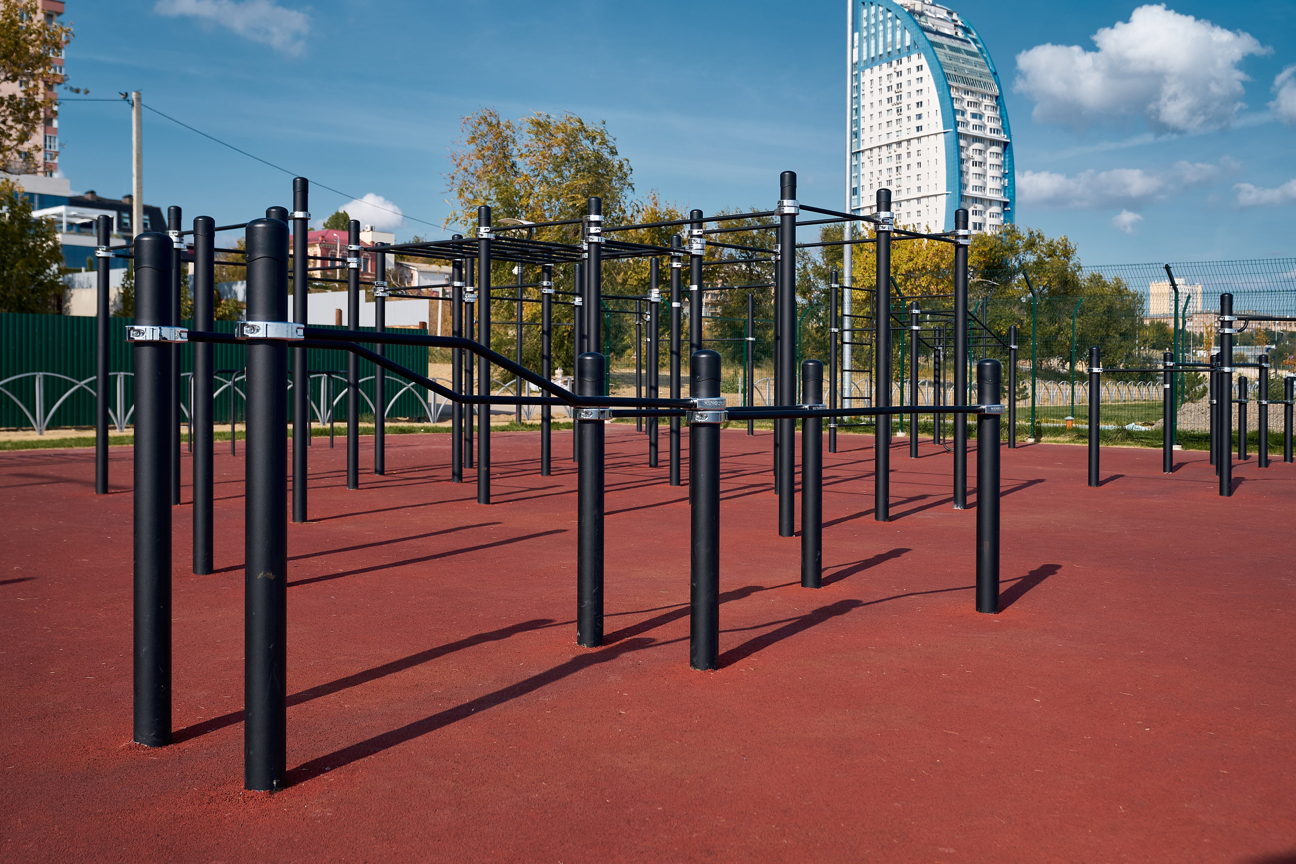 Спортивная площадка KENGURU PRO. Фотограф Никита Барановский