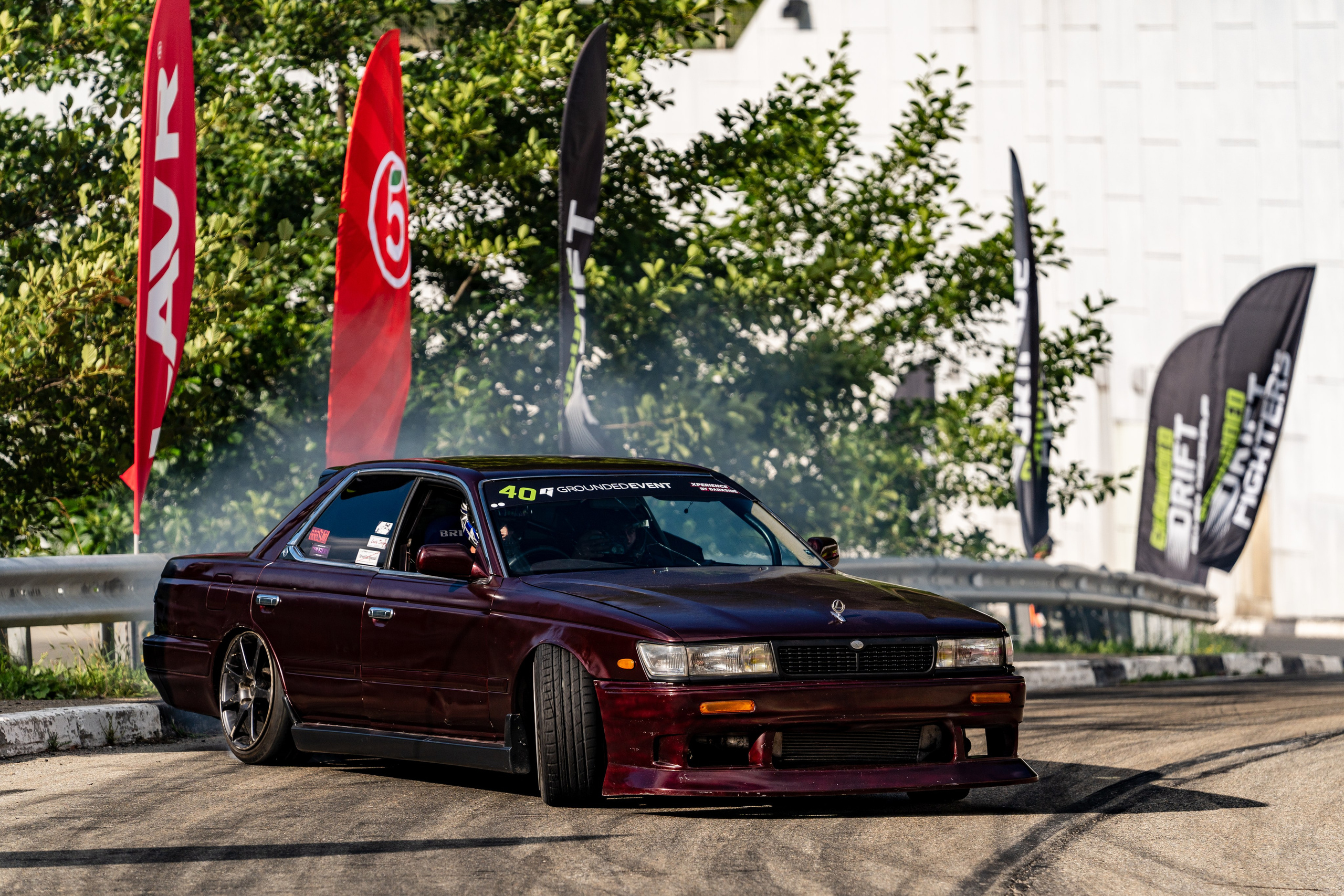 Автомобильные дрифт-гонки в рамках фестиваля Grounded 2024. Репортажный фотограф в Красной Поляне и Сочи Павлюченко Екатерина