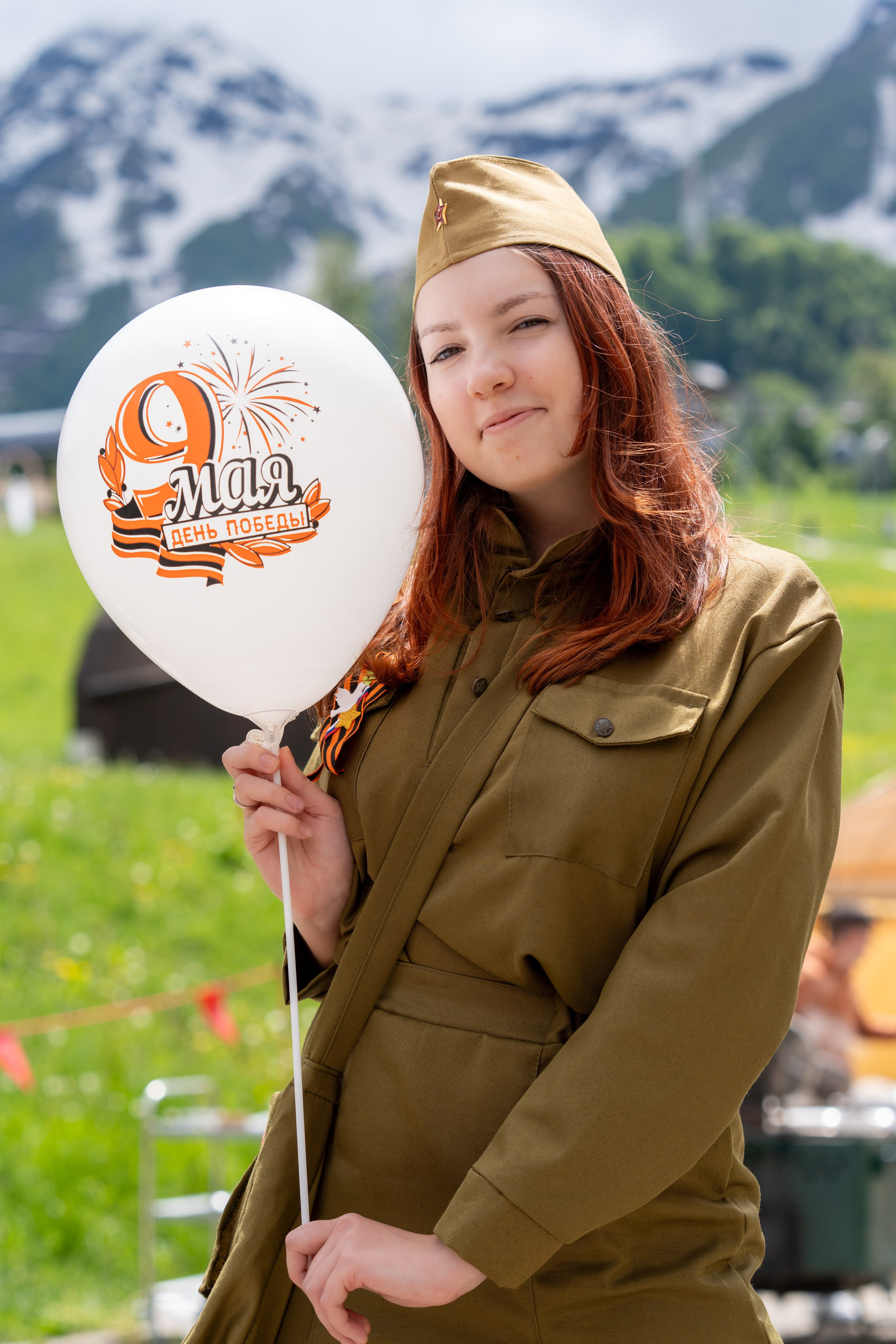 Шествие бессмертного полка 9 мая 2024 Rosa Springs. Репортажный фотограф в Красной Поляне и Сочи Павлюченко Екатерина