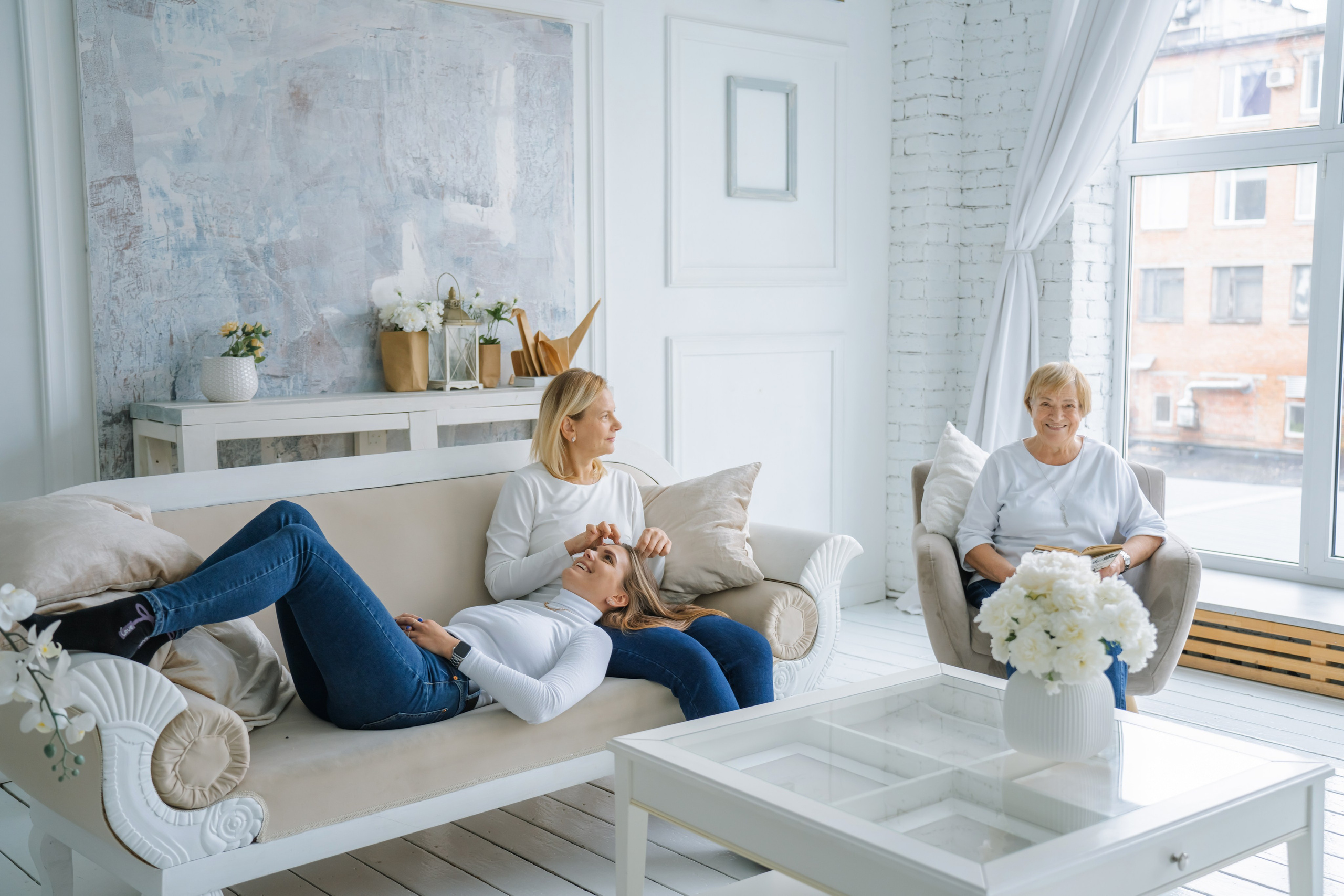 Нина, Ольга, Алена — студия. Фотограф Оксана Шавва