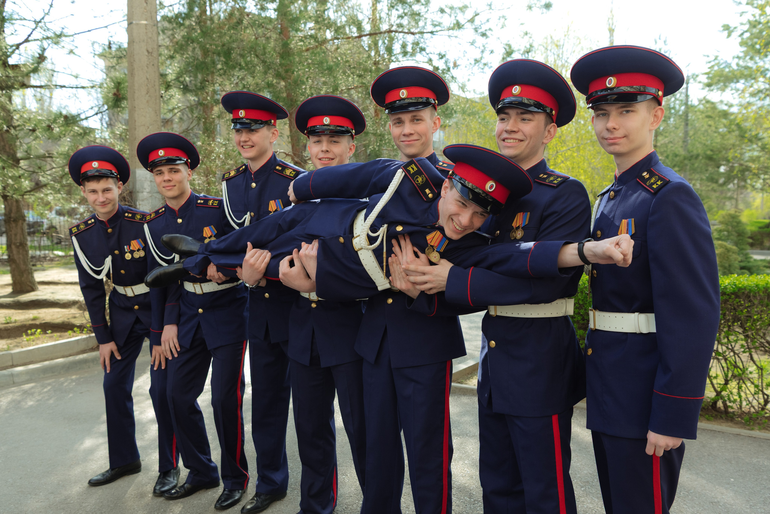Кадеты. Свадебный фотограф Кузьмина Лилия
