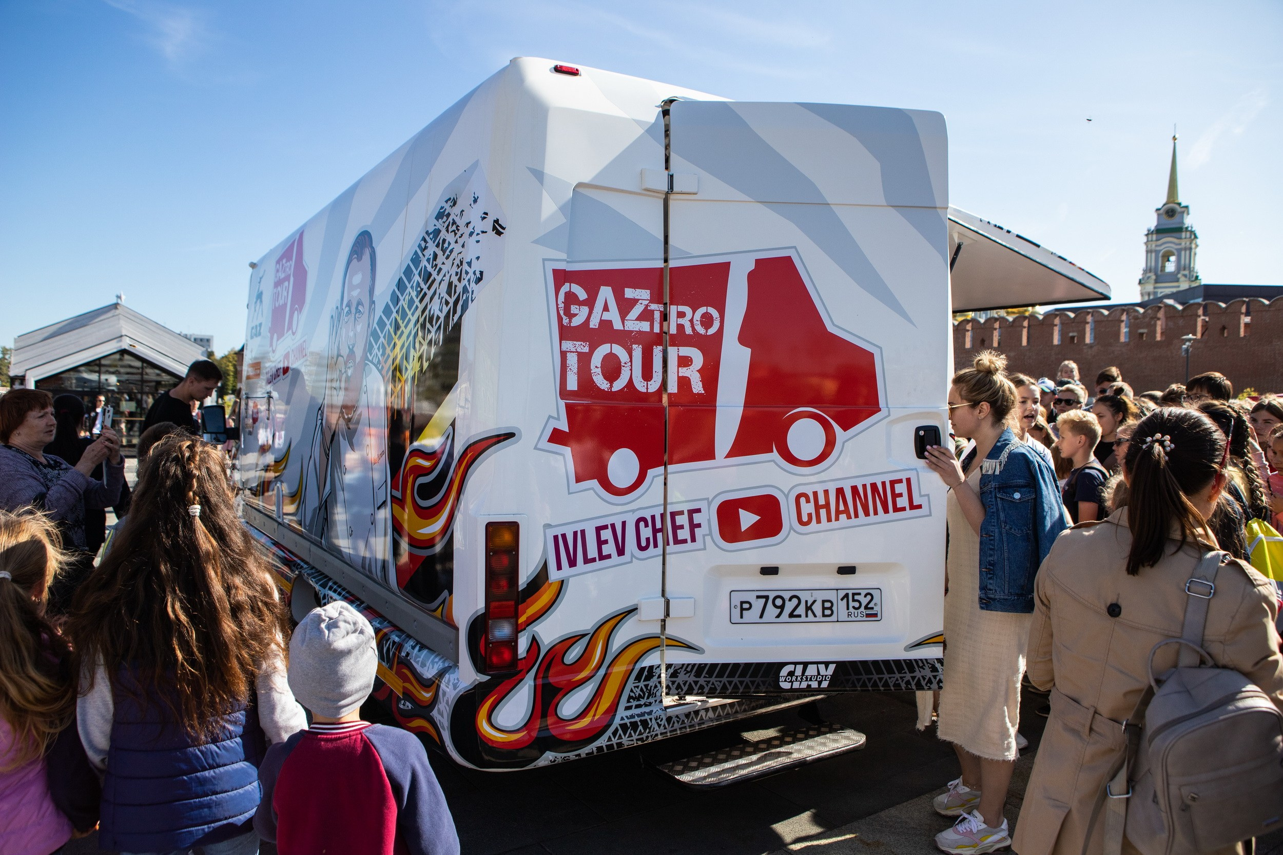 Константин Ивлев приехал в Тулу в рамках гастрономического тура (28 августа 2019). Репортажный фотограф Алексей Пирязев