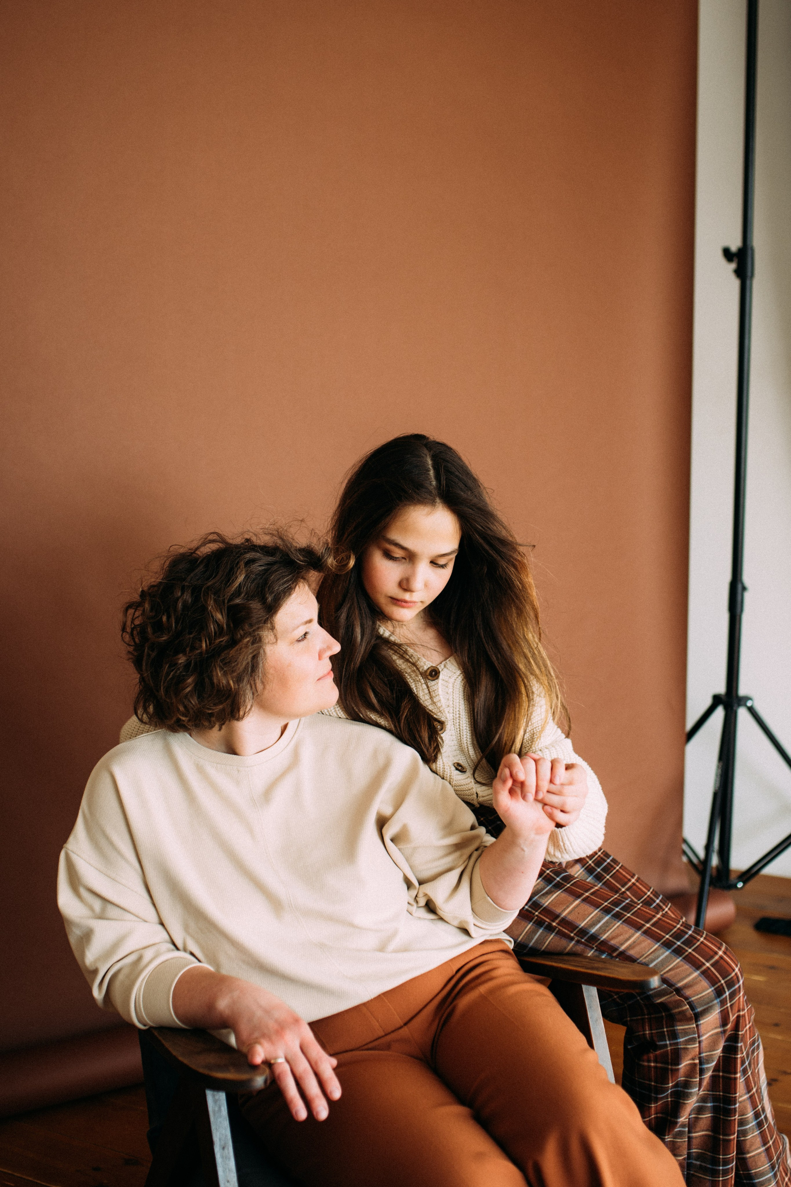 Связь поколений — портреты в студии