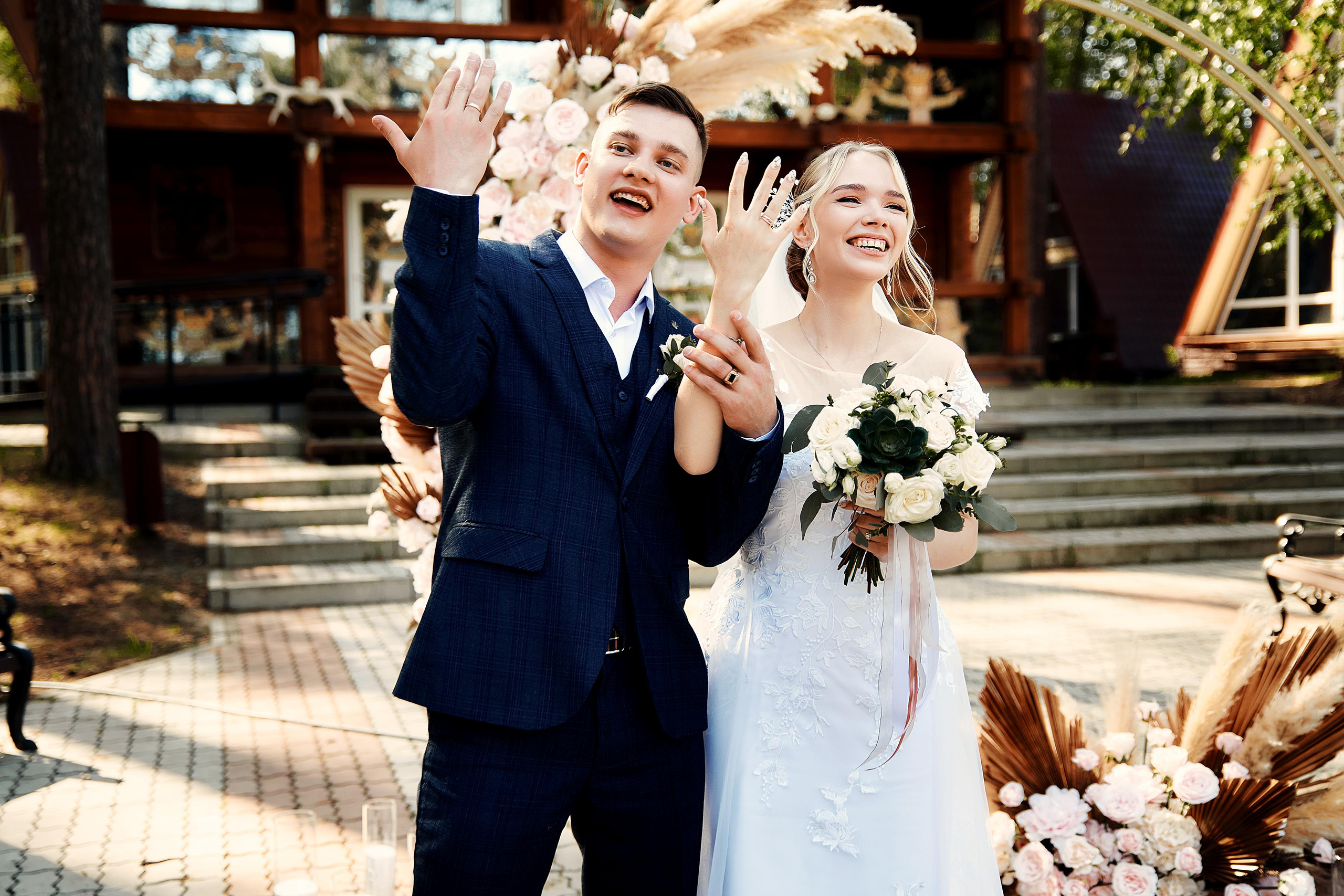 Свадебные фото Максим и Ольга. Свадебный фотограф Чайковский