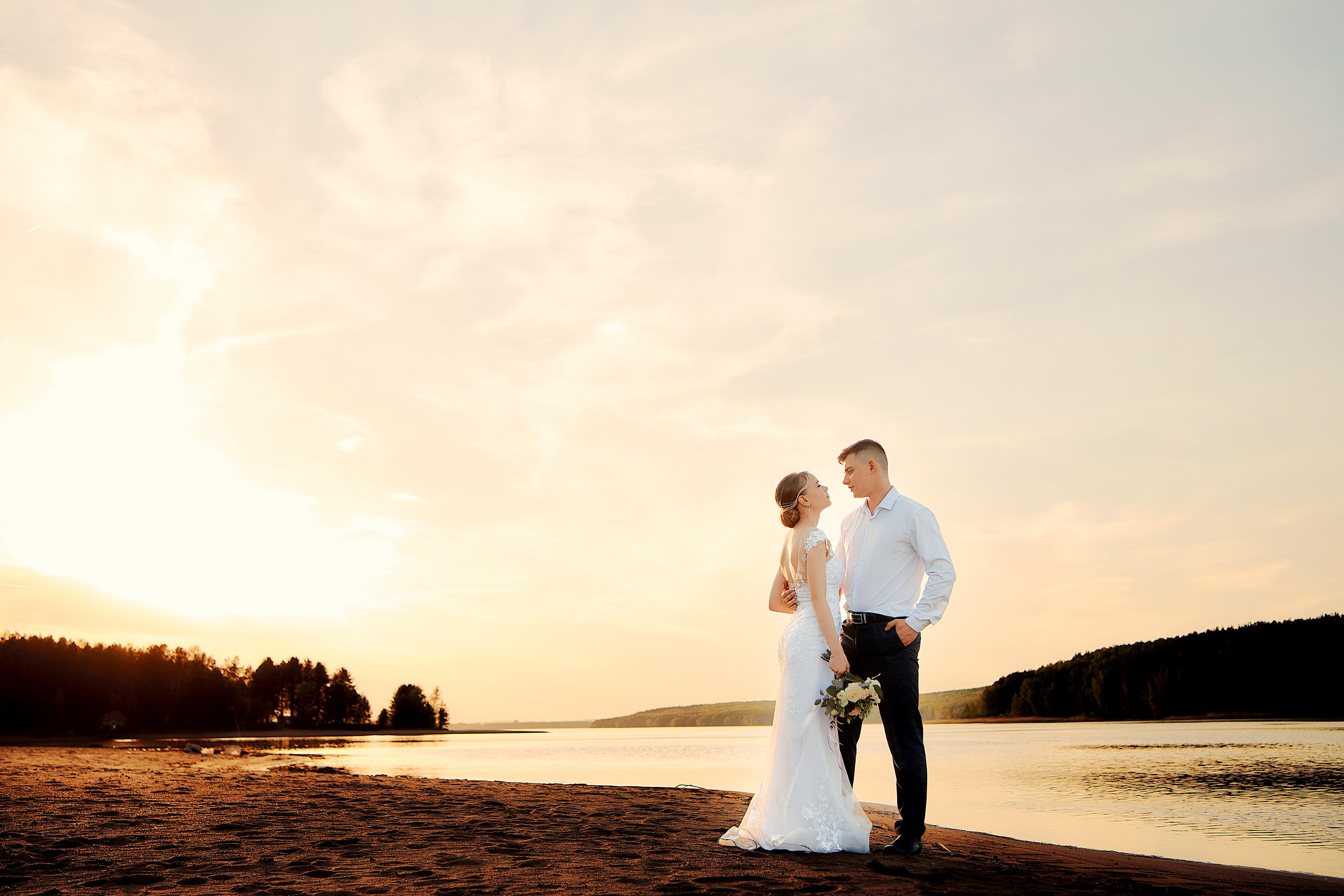 Свадебные фото Максим и Ольга. Свадебный фотограф Чайковский