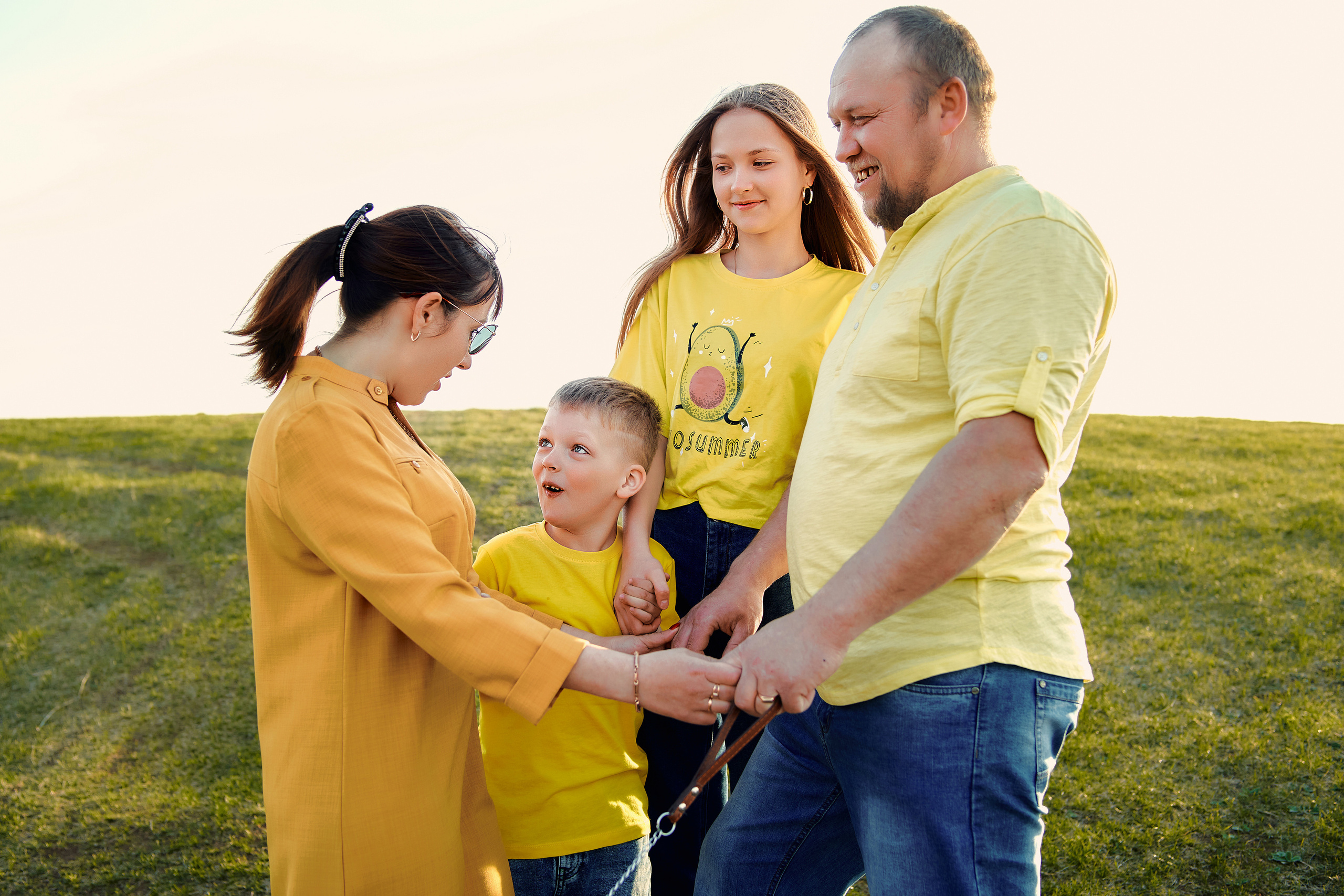 Олег, Настя, Арина, Остап. Свадебный фотограф Чайковский