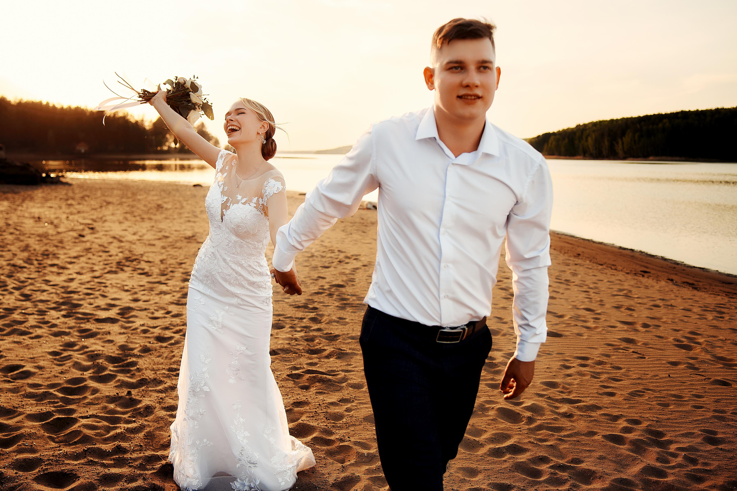 Свадебные фото Максим и Ольга. Свадебный фотограф Чайковский