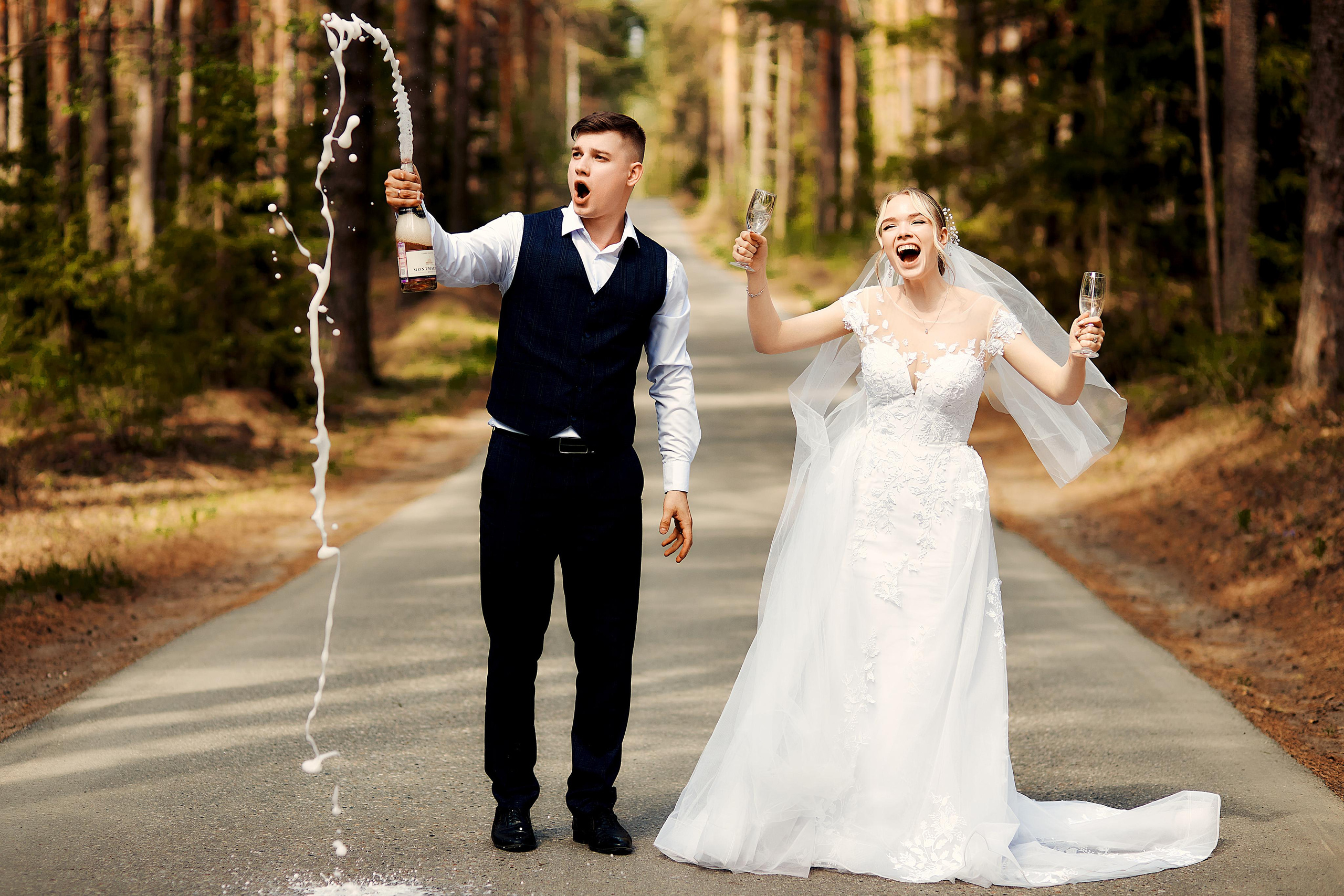 Свадебные фото Максим и Ольга. Свадебный фотограф Чайковский