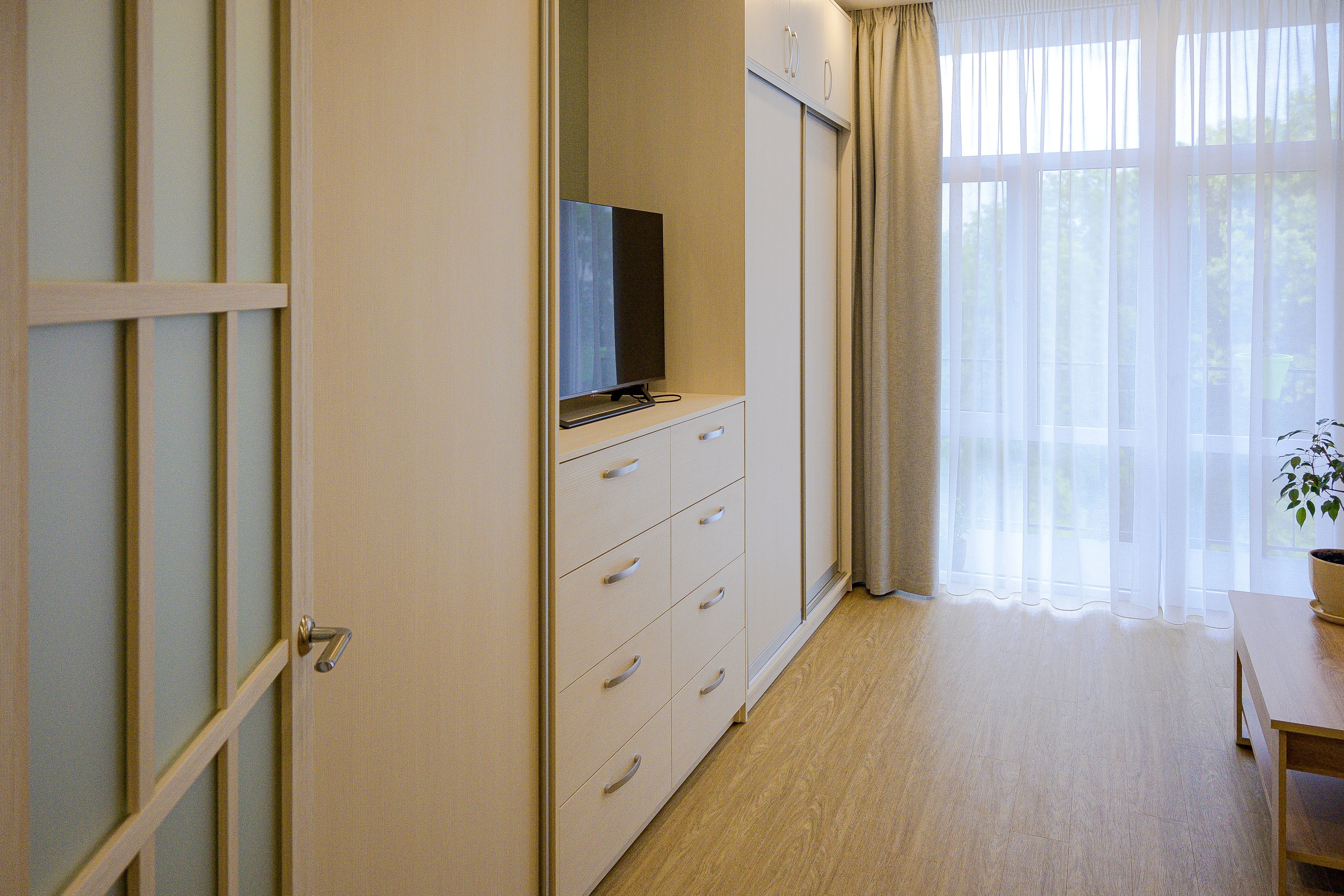 The apartment is 98 m2. Fotograf Dmitrii Donets