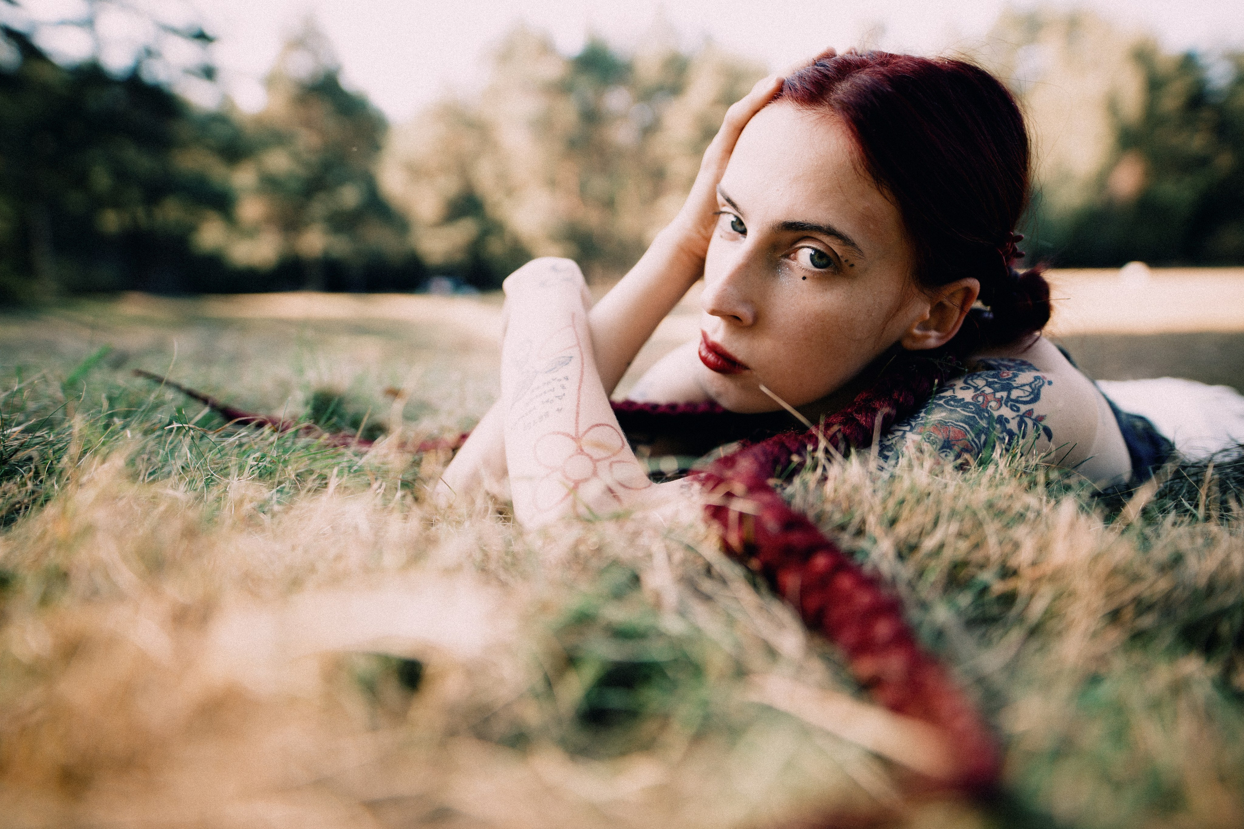 ТРАВЯНЫЯ КОСЫ. Фотограф Юля Королёва