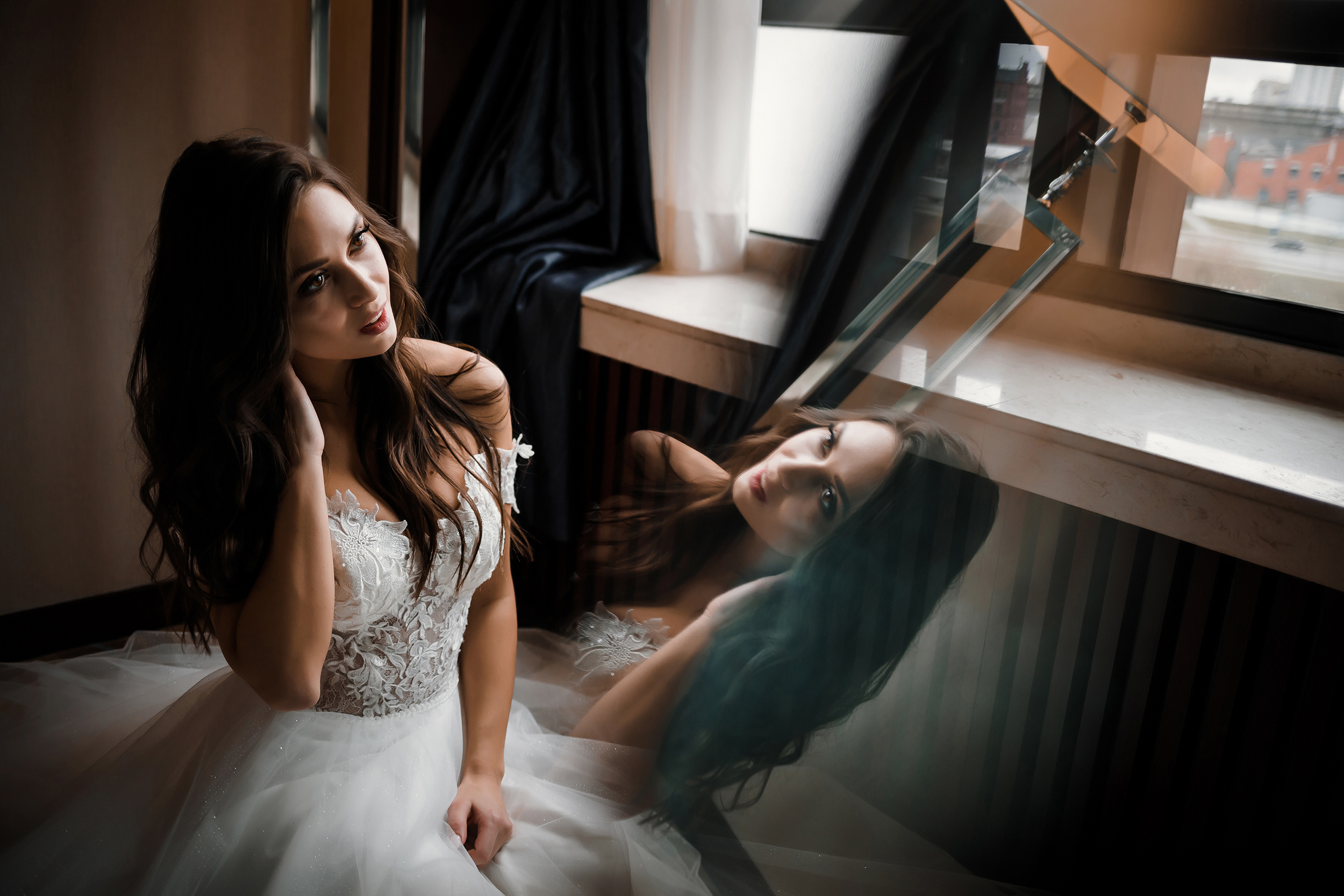 Нежное утро невесты. Wedband.by Свадебный фотограф Анатолий Матюшонок