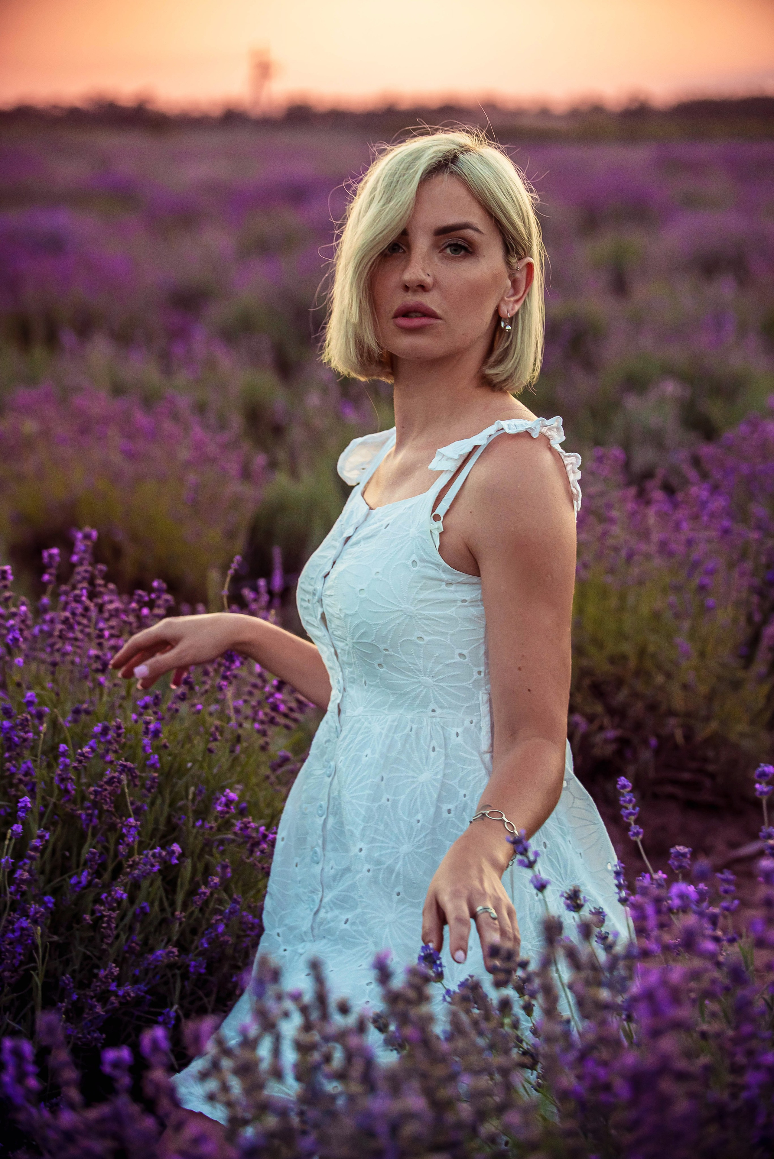 Олечка в Лавандах. Арт-фотограф Евгений Матвиенко