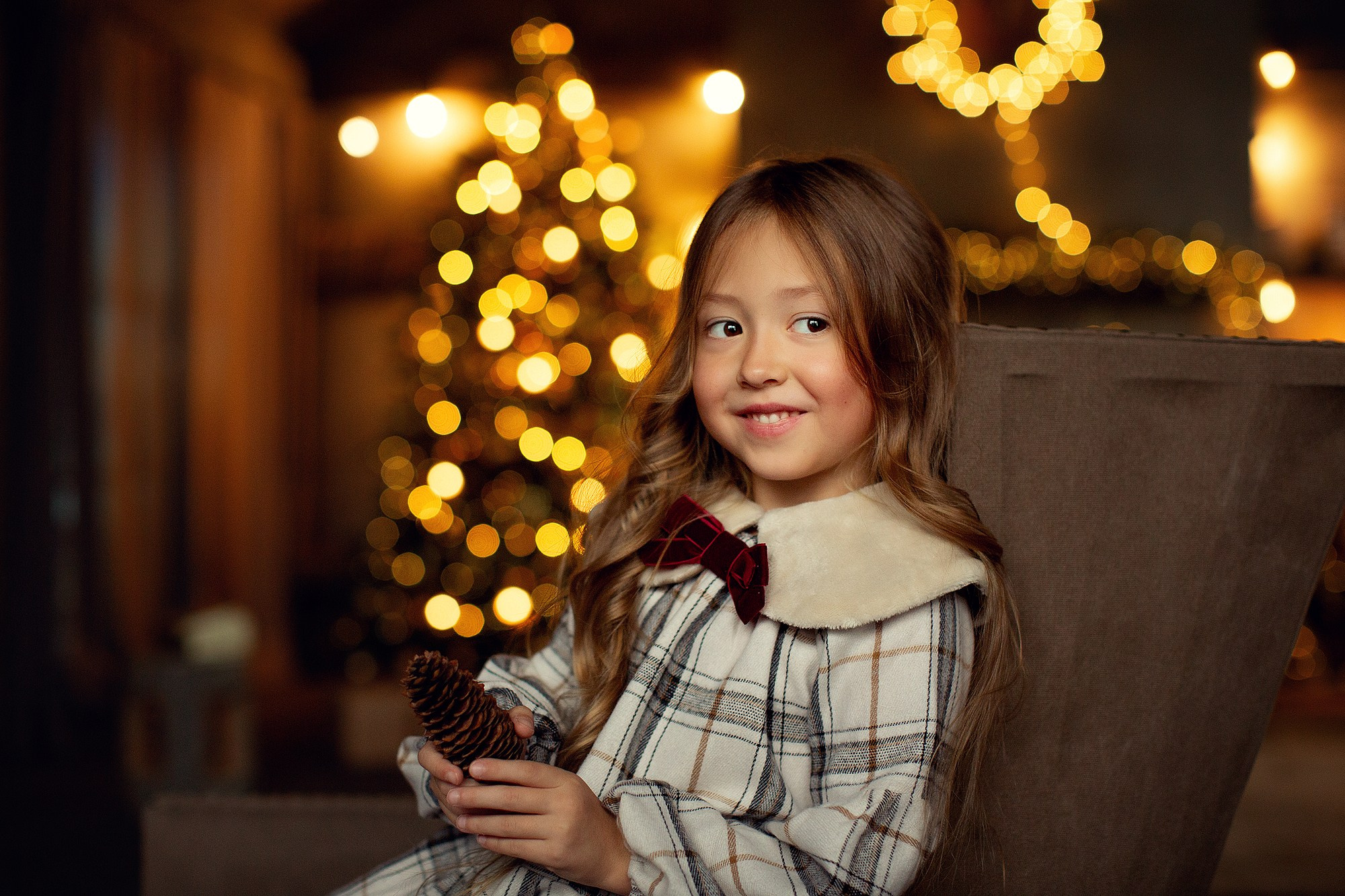 Новогодняя праздничная Фотосессия в студии. Семейный фотограф Татьяна Надеждина | Москва, Московская область, Ярославль