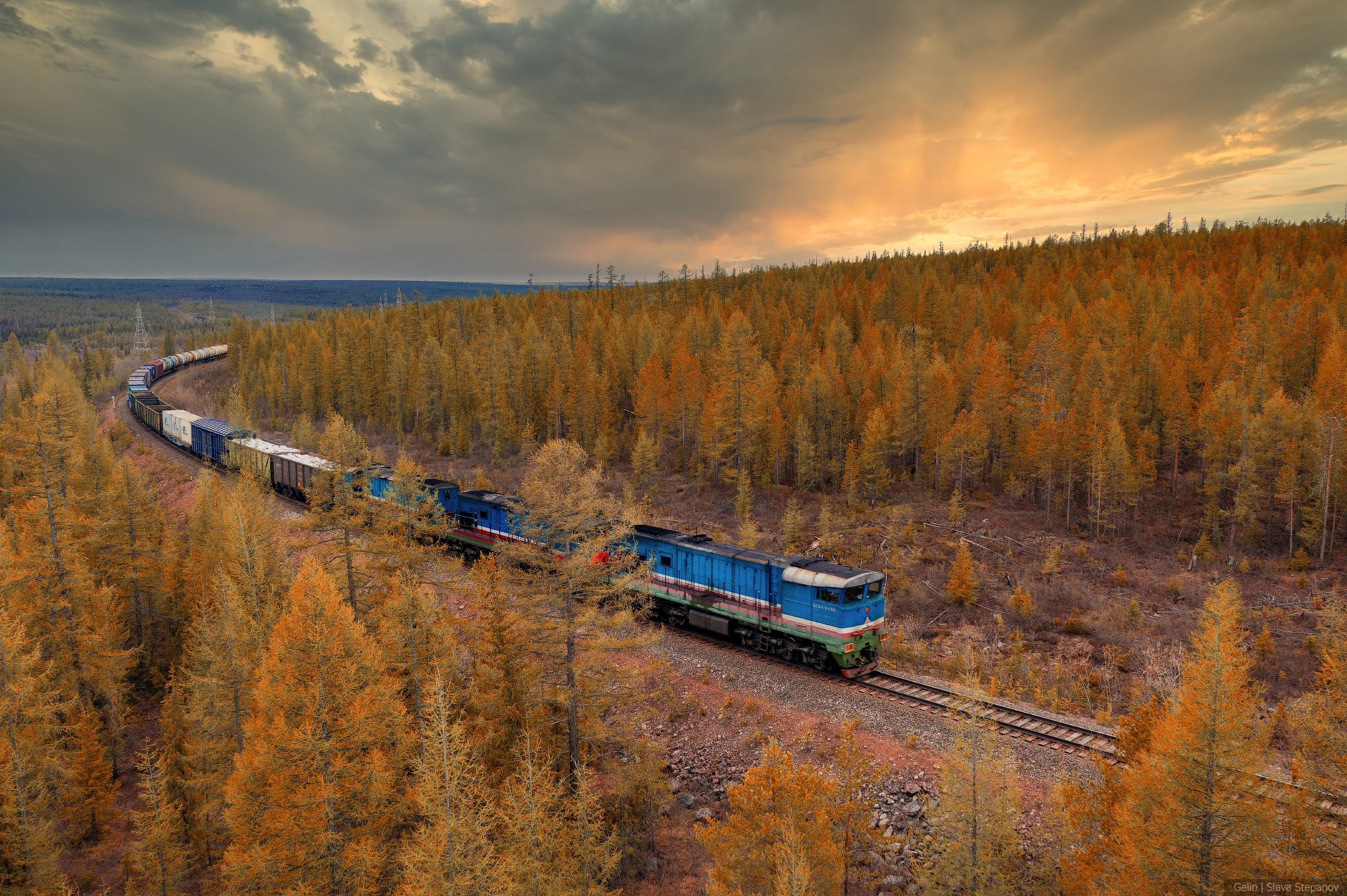 Железная дорога. Фотограф Слава Степанов, Gelio