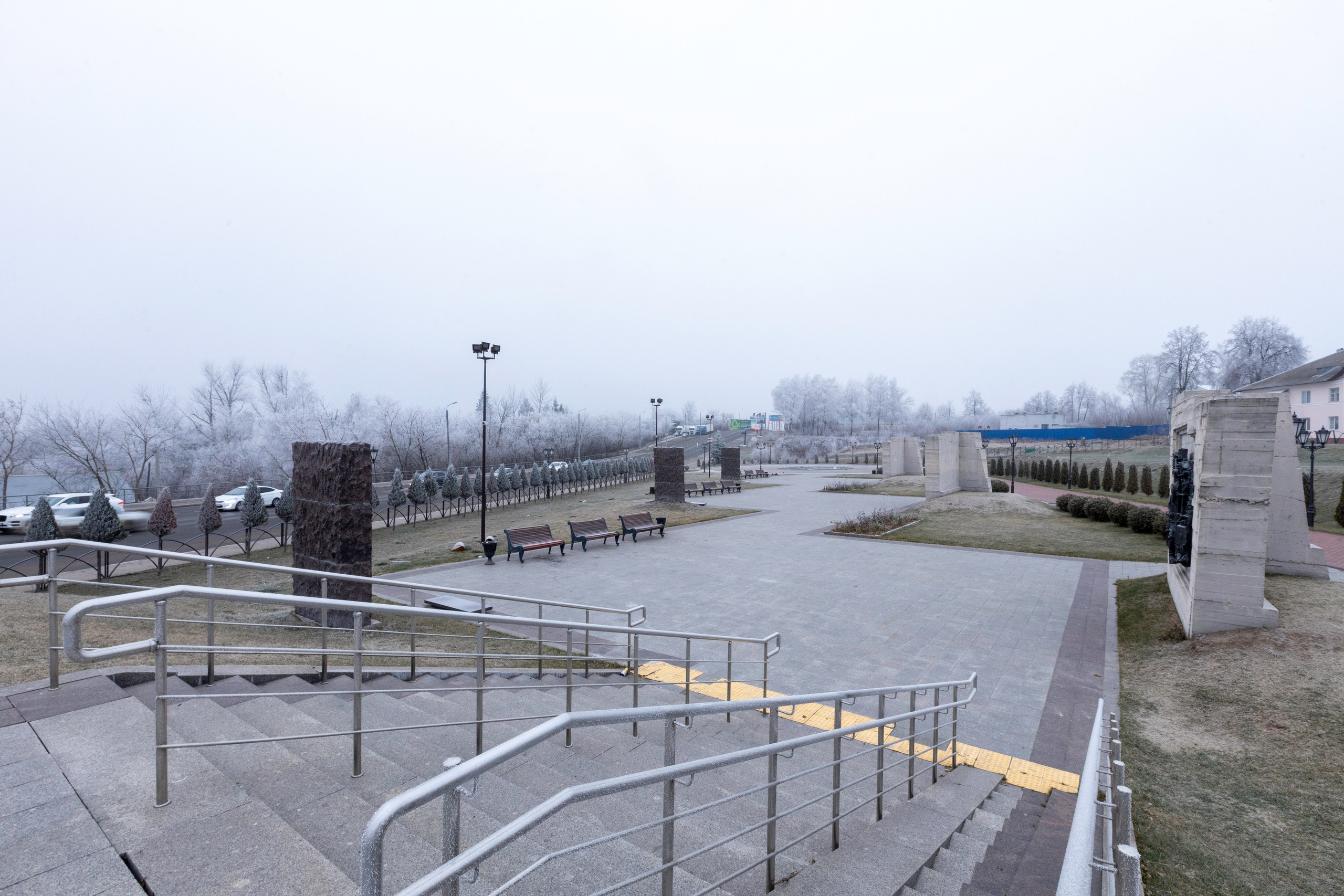 Иней — Менделеевский. Мемориалы Героям Великой Отечественной Войны. Фотограф в Туле Крупский АнДРей. Фотостудия «КАДР71» в Туле