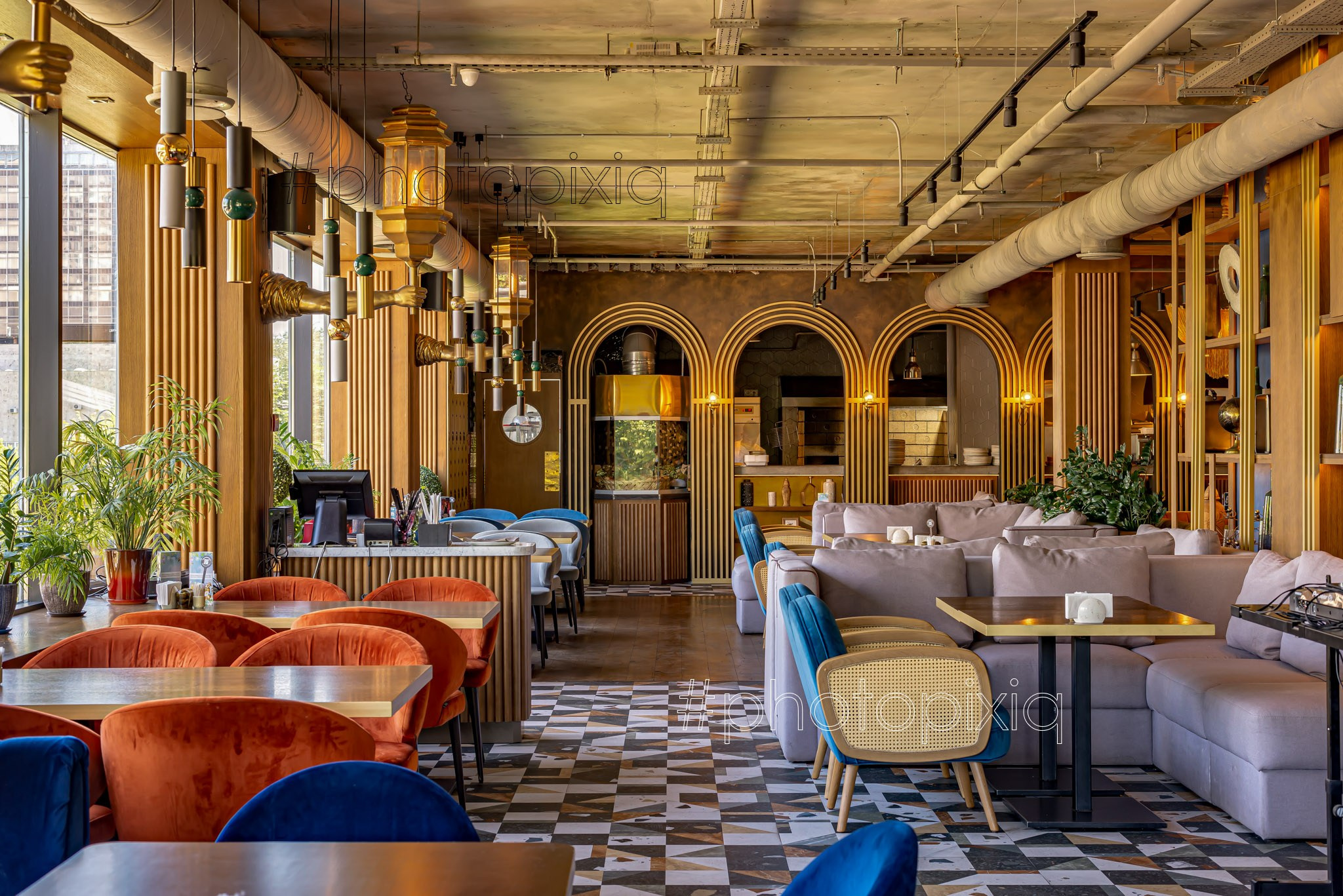 Интерьерная съёмка Чайхона № 1. Интерьерная съёмка и виртуальные туры — Интерьерный фотограф Кузнецов Сергей (photopixiq)