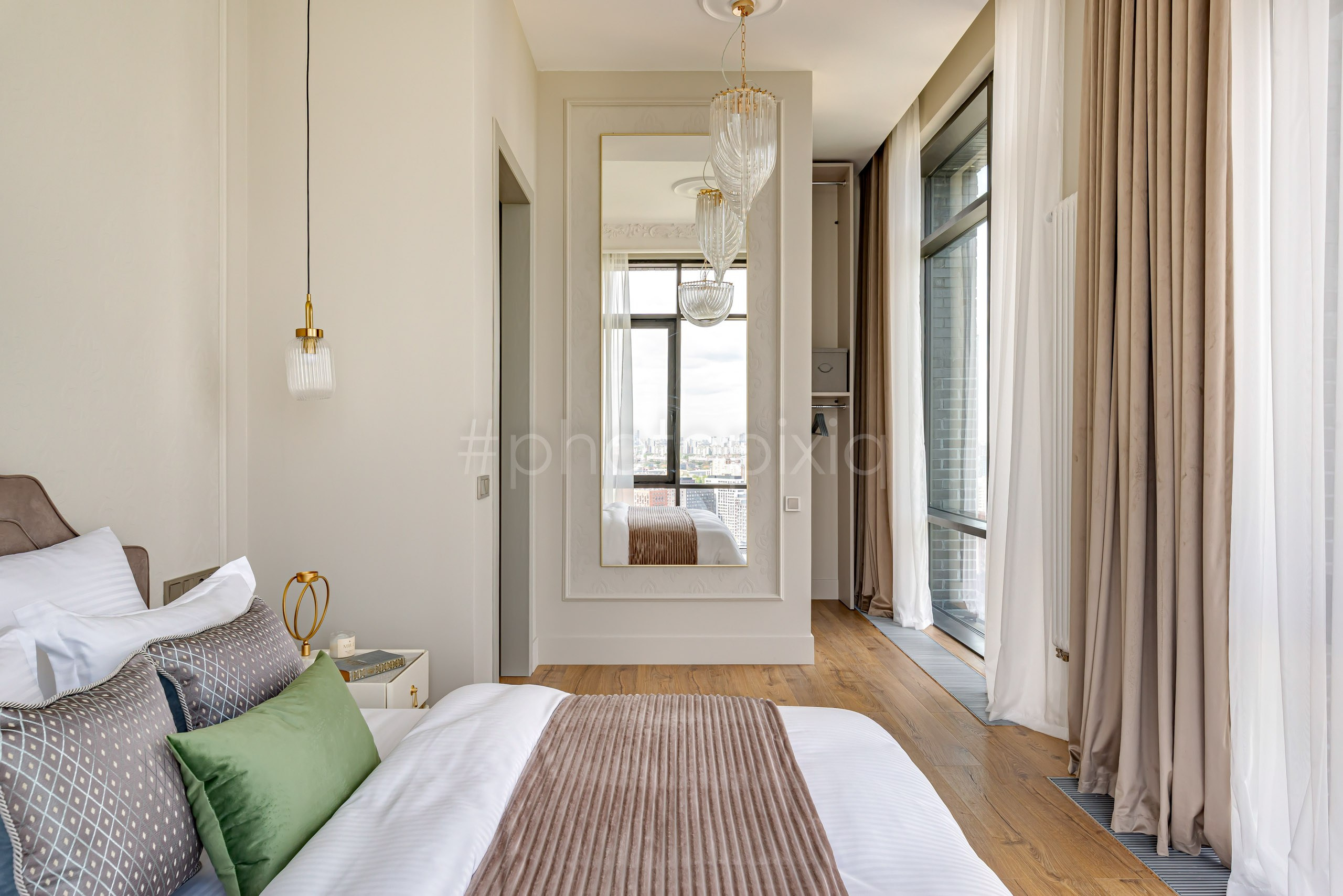 Интерьерная съёмка квартиры в Фили Сити. Интерьерная съёмка и виртуальные туры — Интерьерный фотограф Кузнецов Сергей (photopixiq)