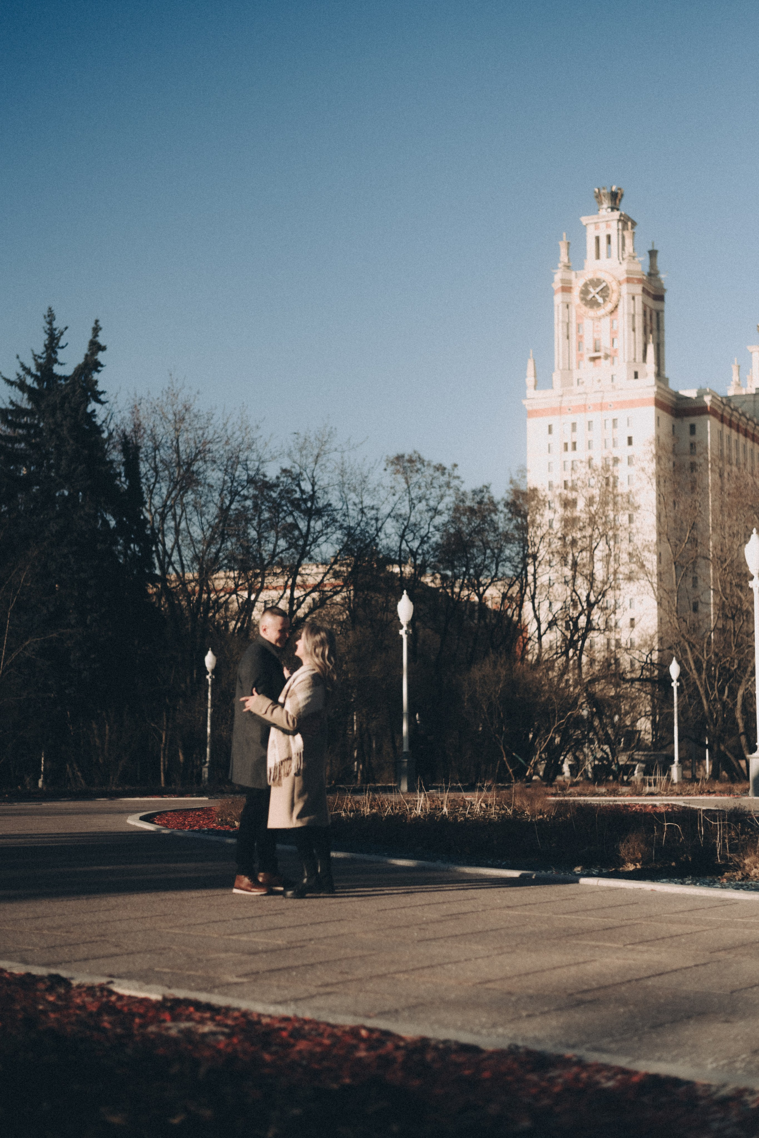 Любовная фотосессия, МГУ