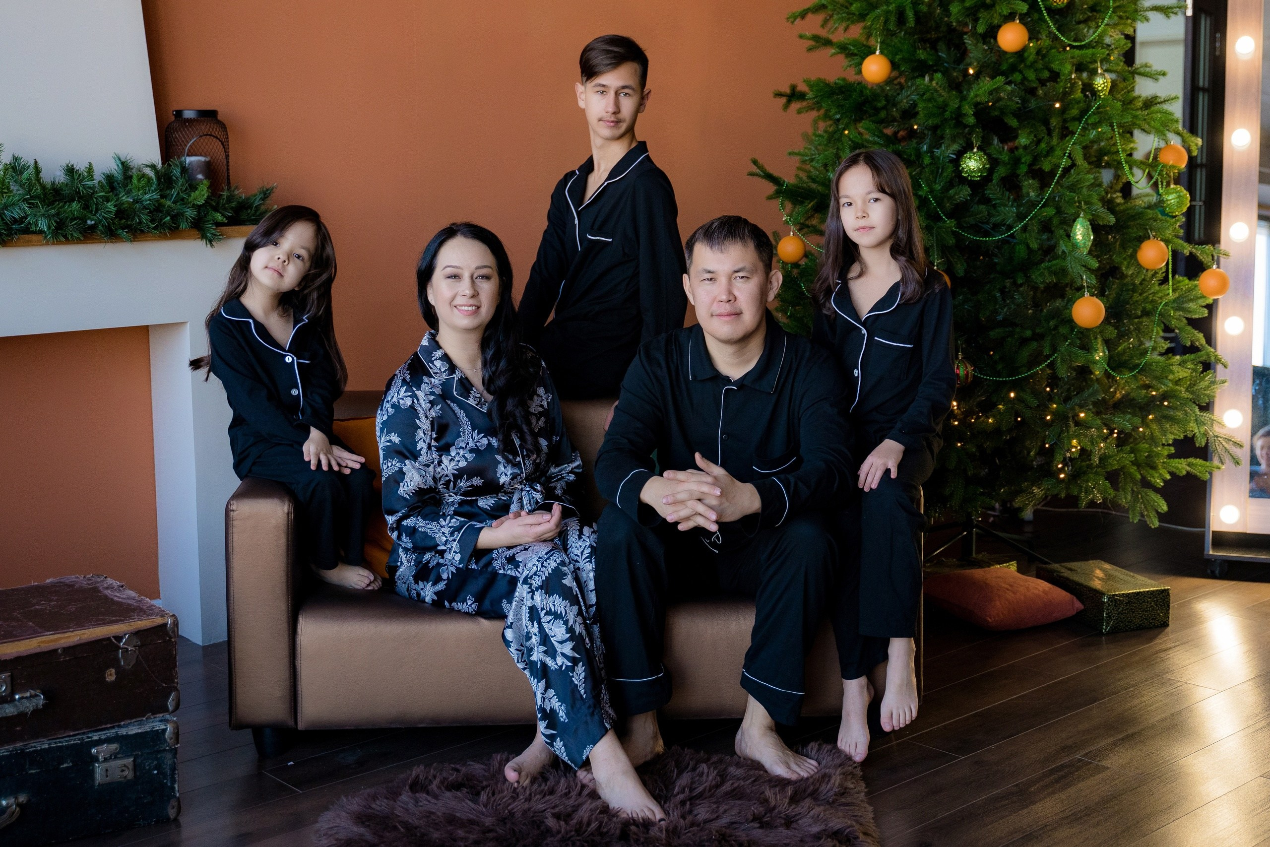 Комплекты Family look. Фотостудия Малина в городе Улан-Удэ. Фотограф Ирина Жарникова