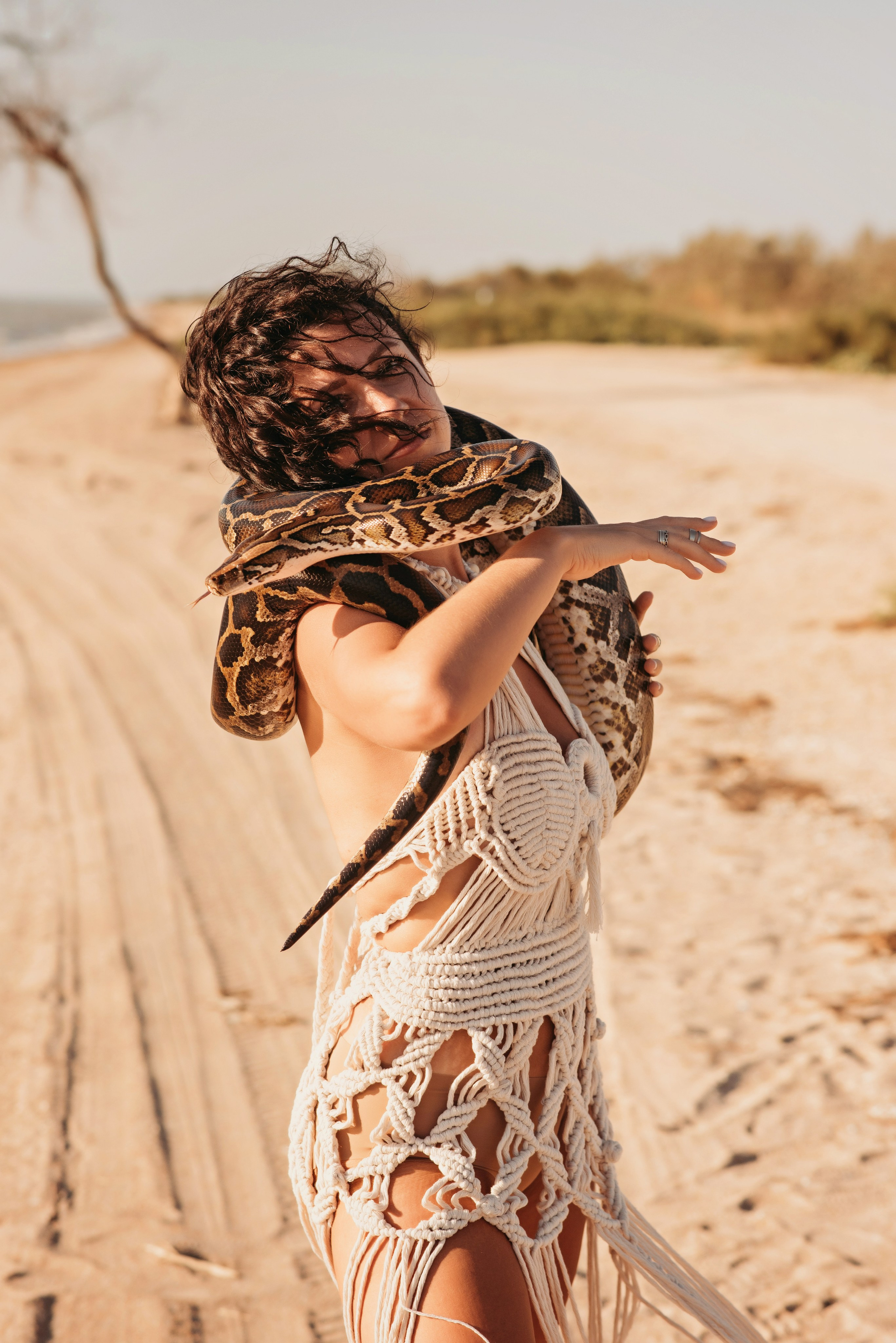 Фотодень со змеей. Детский и семейный фотограф выпускной альбом Приморско-Ахтарск
