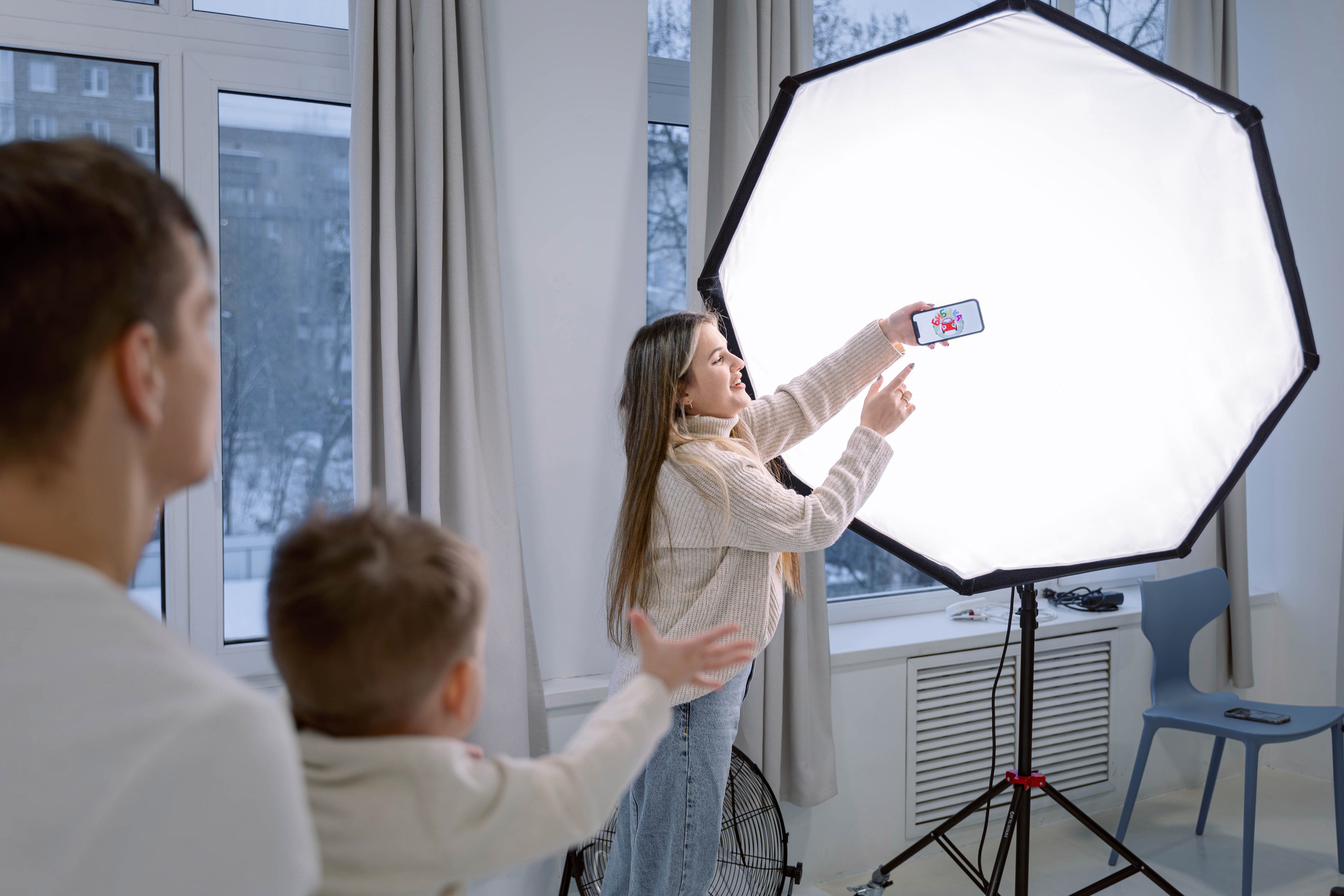 В студии. Фотограф в Самаре Анастасия Афанасьева